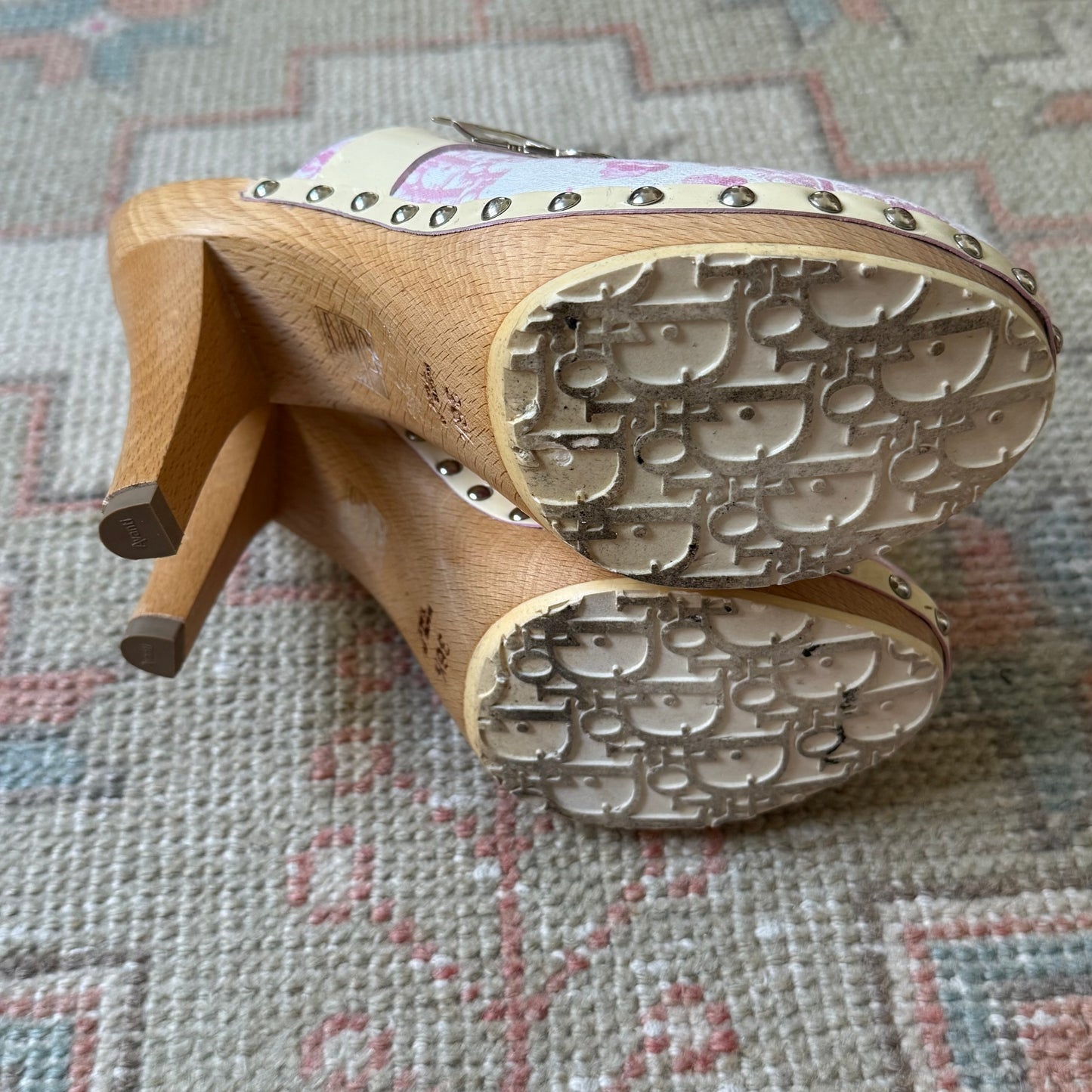 S/S2004 Galliano Dior Girly Clogs - US 6.5