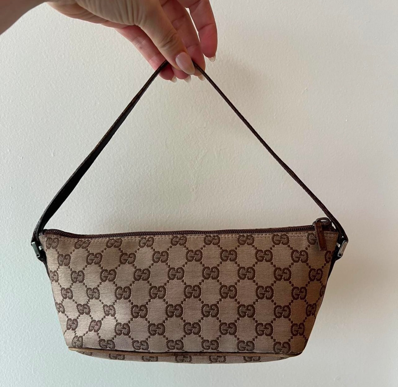 2000s Gucci Monogram Pochette