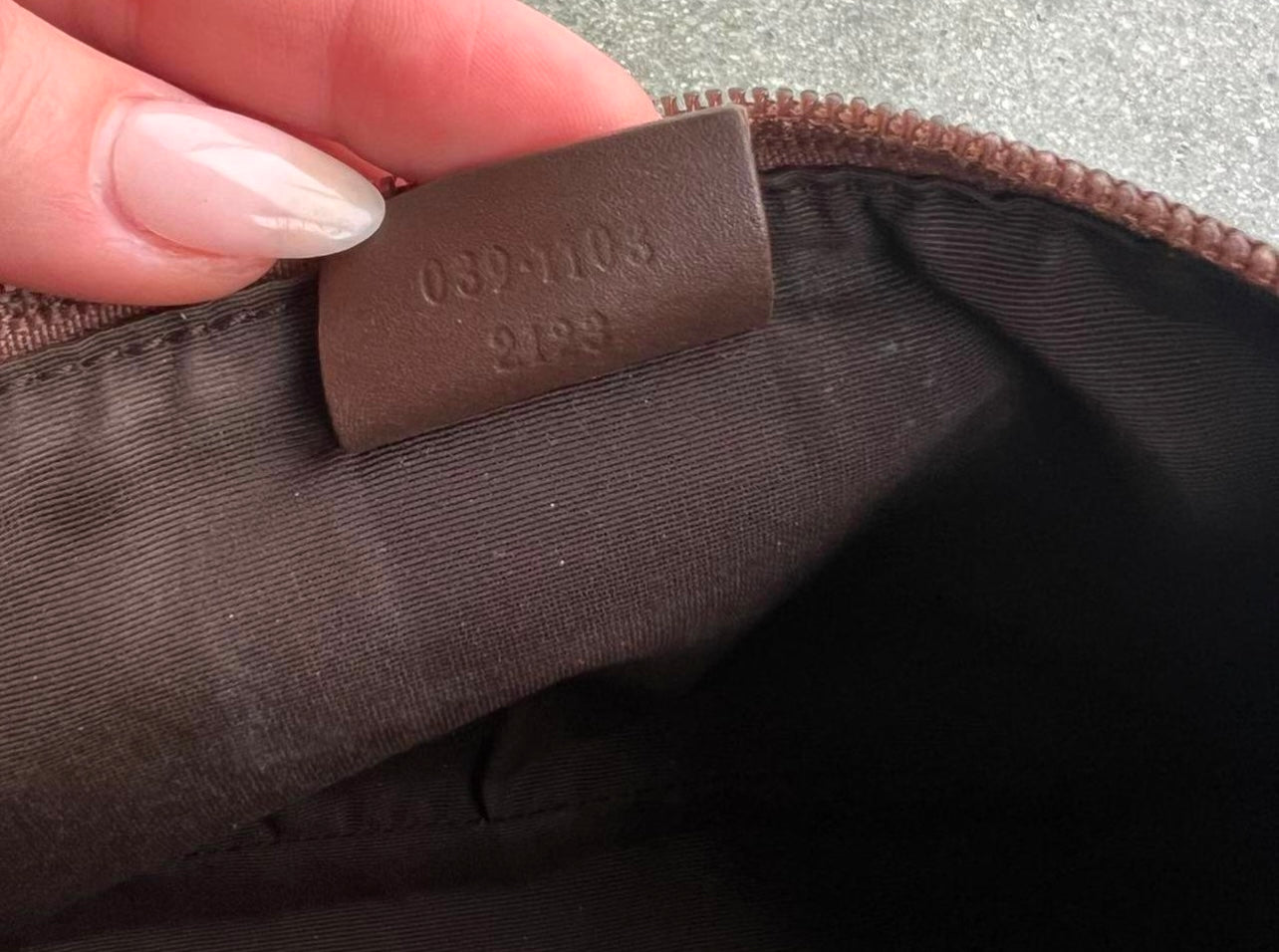 2000s Gucci Monogram Pochette
