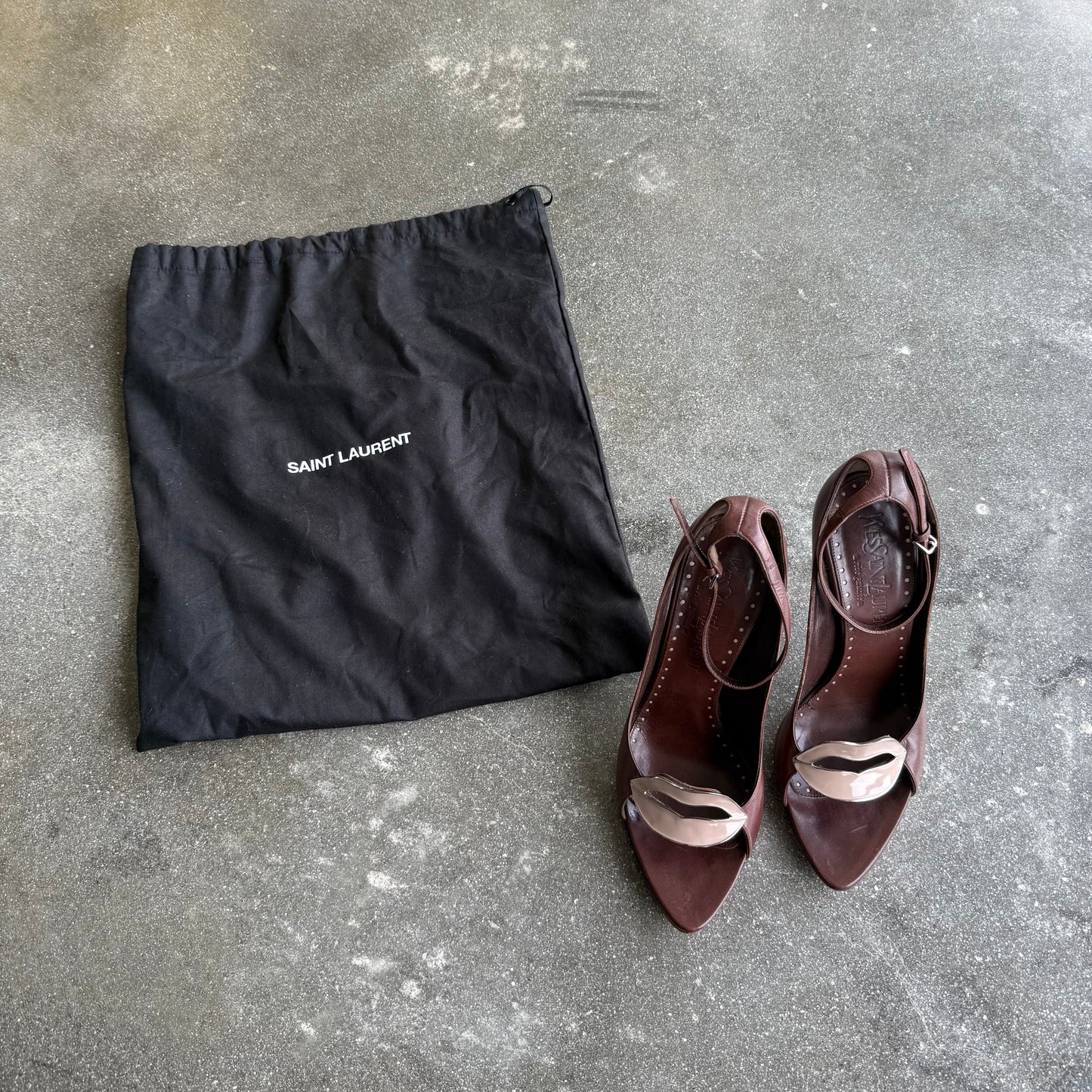 Tom Ford Yves Saint Laurent SS03 Lips Heels - US 7.5