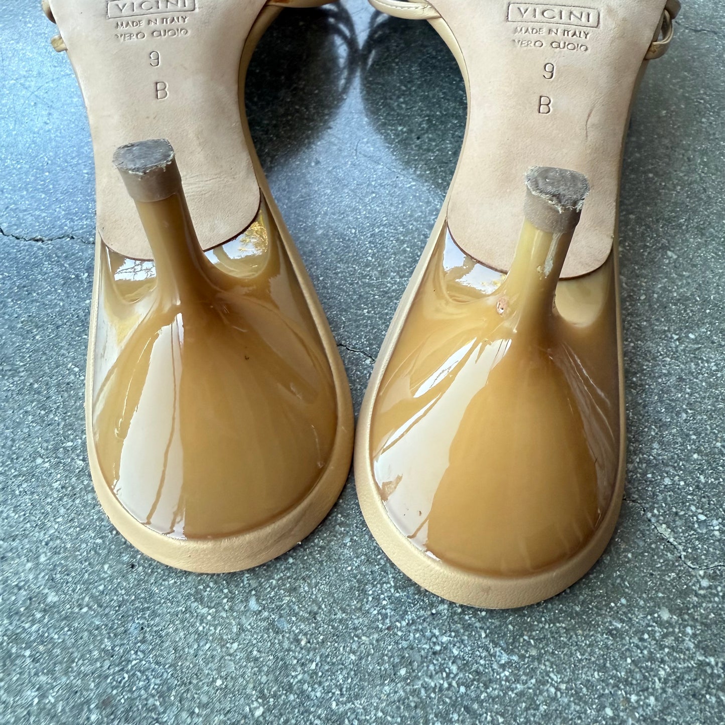 00s Giuseppe Zanotti Iridescent Flower Mules - US 8-8.5