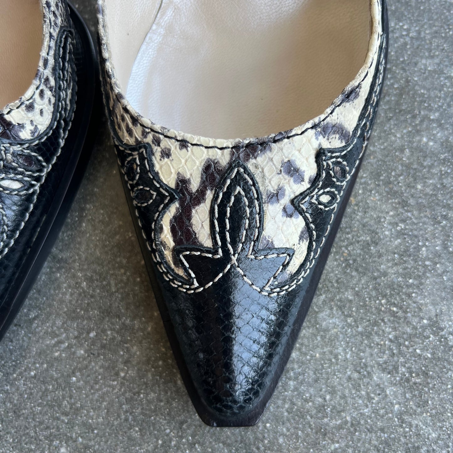 John Galliano Christian Dior Western Pumps - 38.5