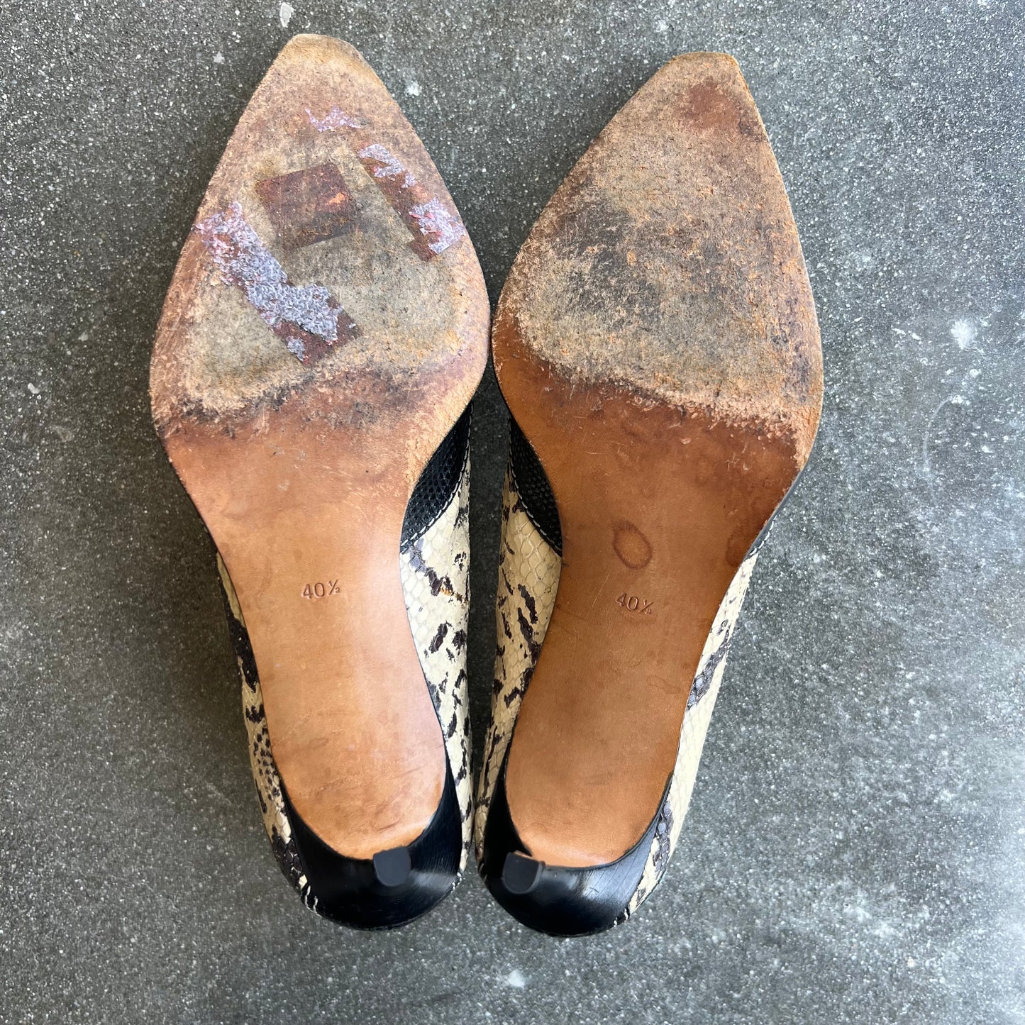 John Galliano Christian Dior Western Pumps- 40.5