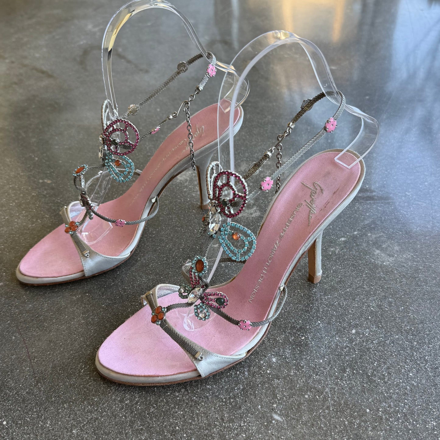 00s Giuseppe Zanotti Butterfly Sandals - US 6.5-7