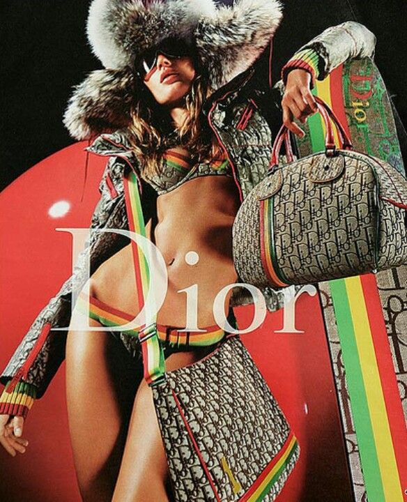 FW04 John Galliano Christian Dior Rasta Mules - US 6
