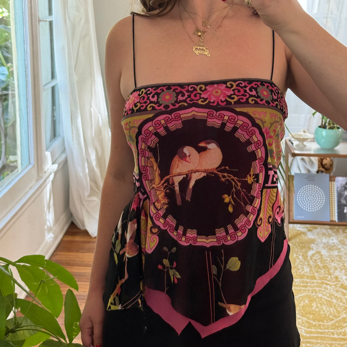 Y2K Vivienne Tam Birds Tank - US S-L