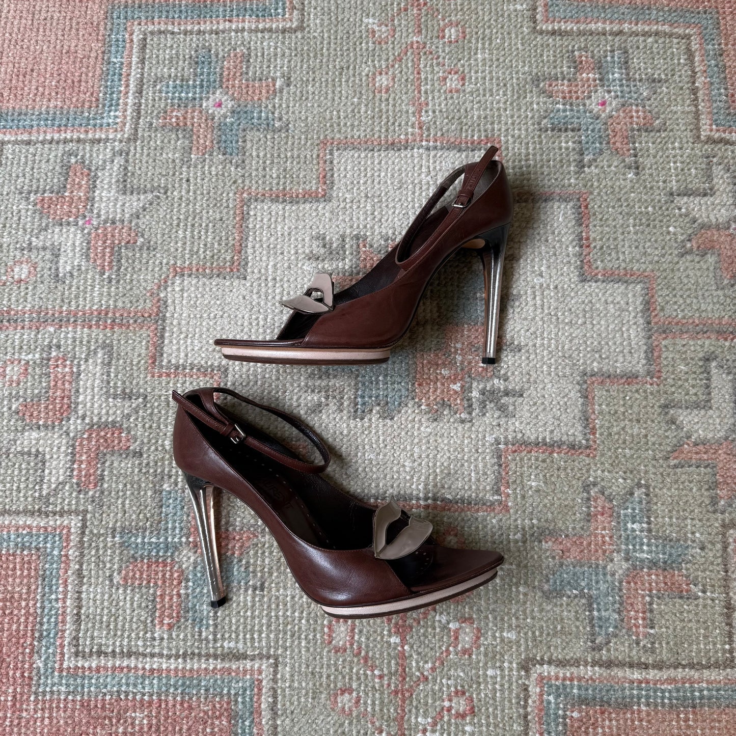 Tom Ford Yves Saint Laurent S/S2003 Dali Lip Heels - US 7.5