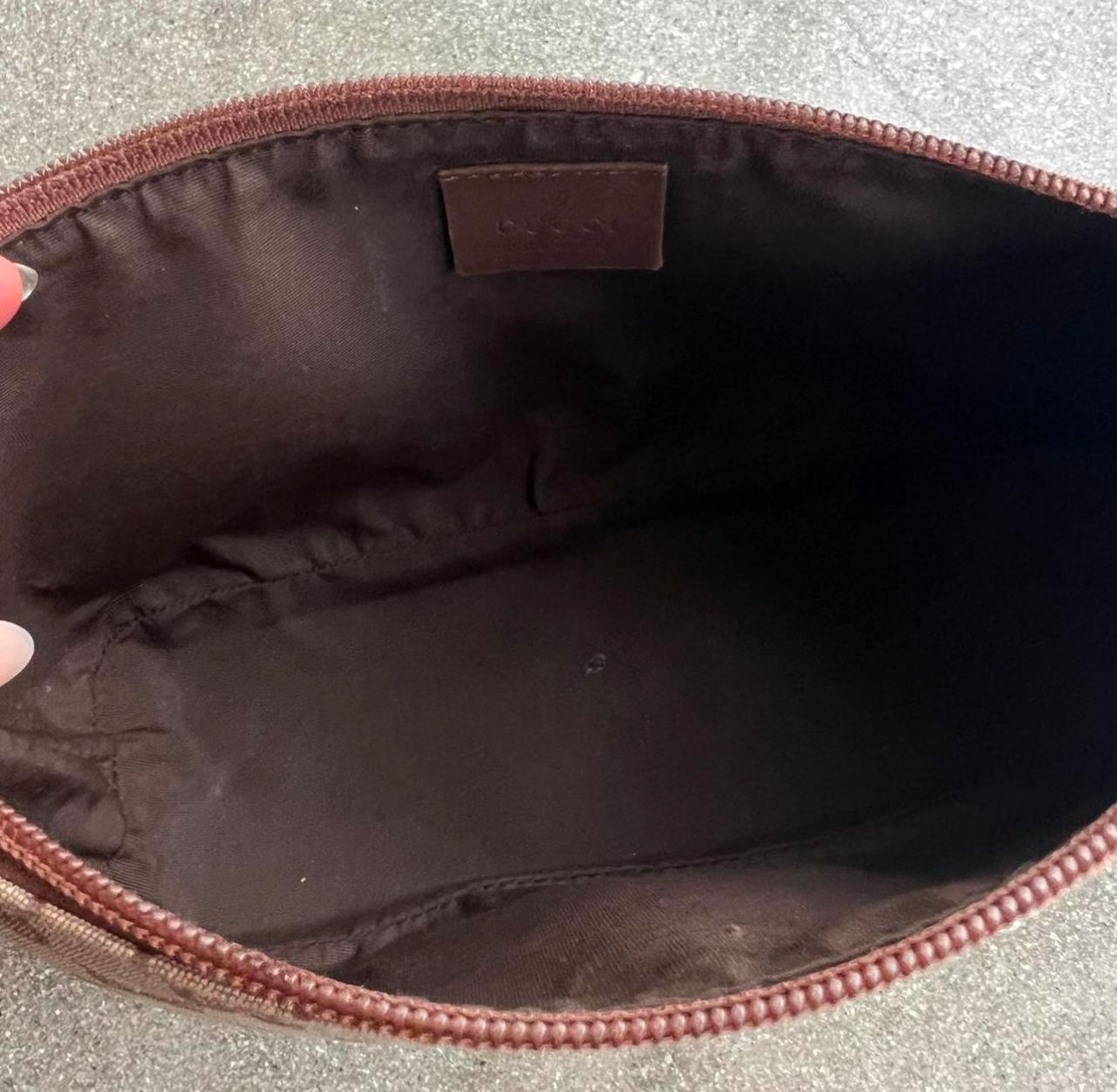 2000s Gucci Monogram Pochette