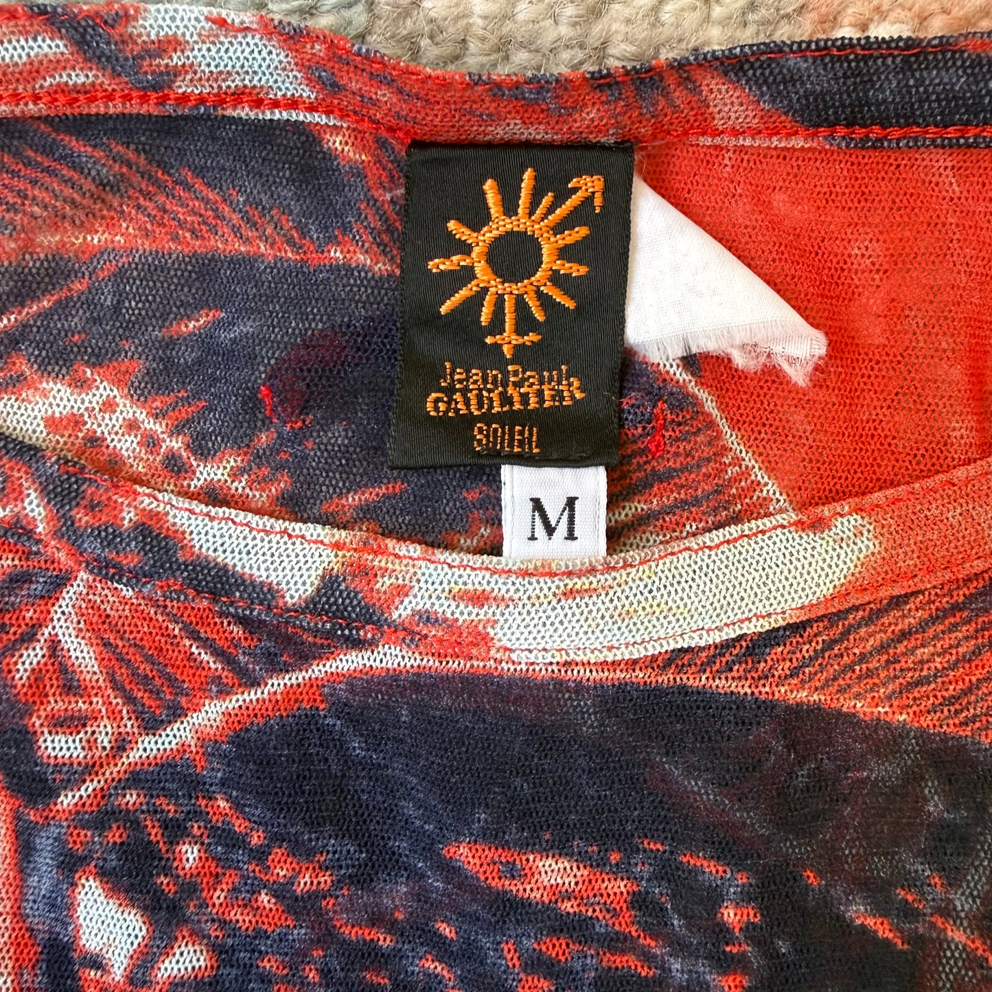 Spring 1999 Jean Paul Gaultier Palm Tree Top - size XS-M