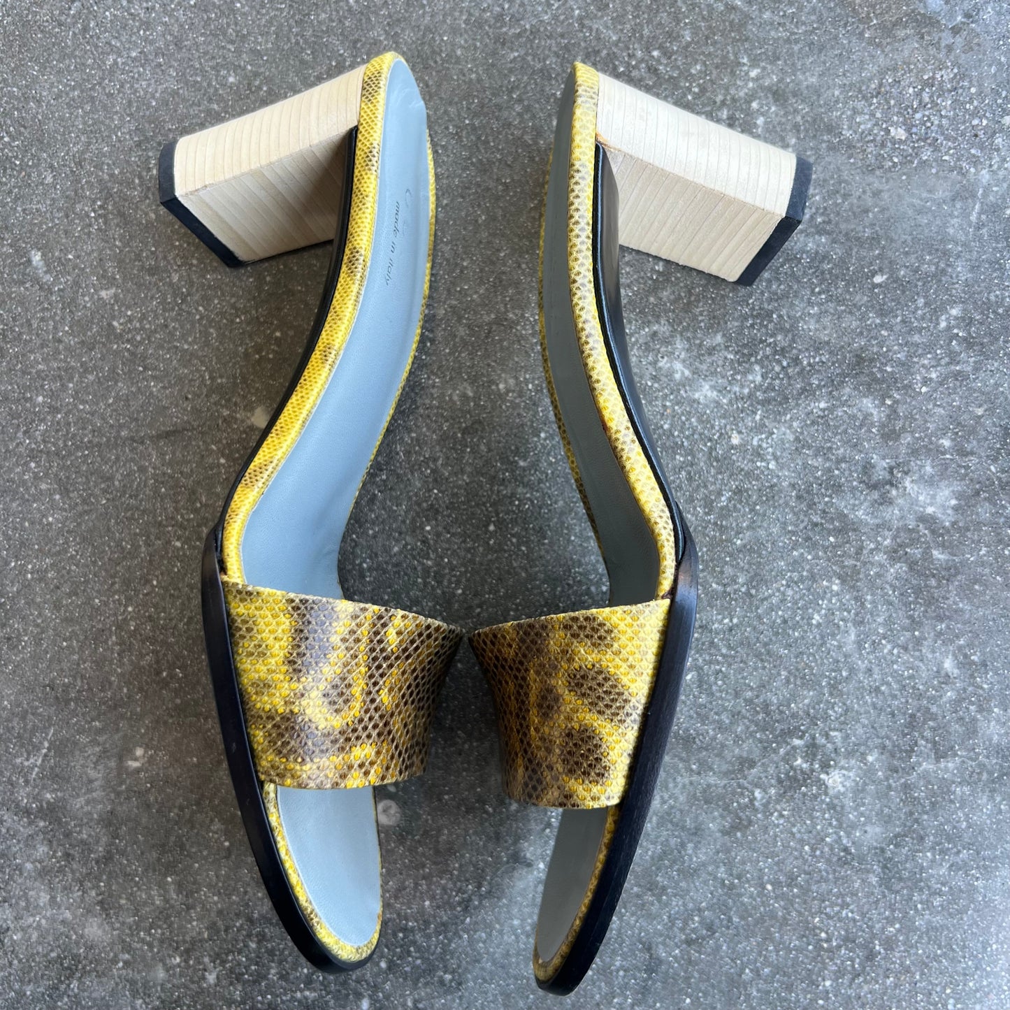 Tom Ford Gucci Python Mules 38.5