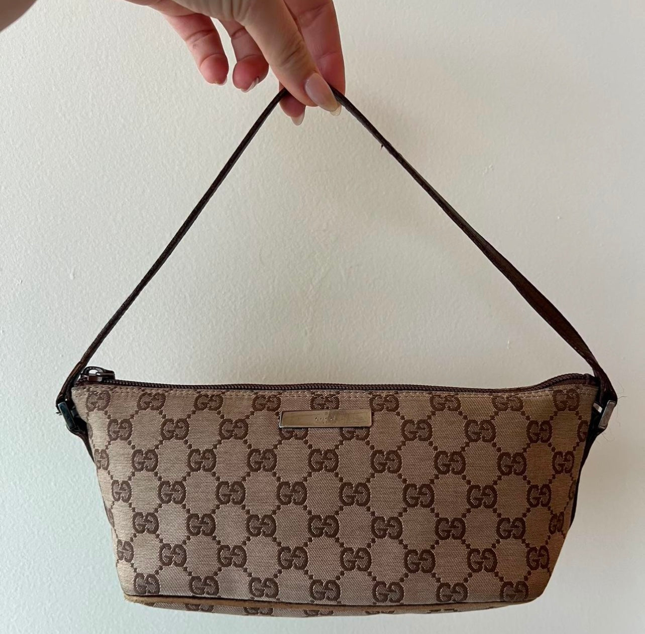 2000s Gucci Monogram Pochette