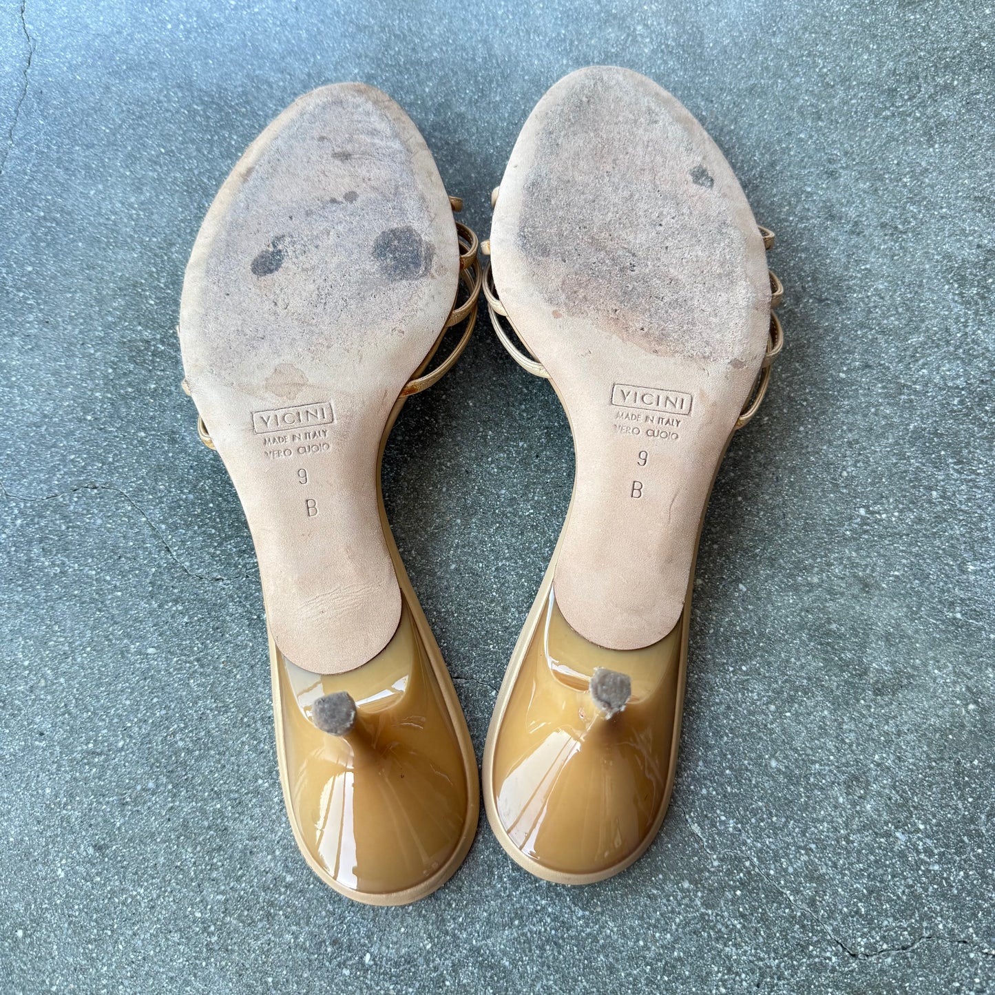 00s Giuseppe Zanotti Iridescent Flower Mules - US 8-8.5
