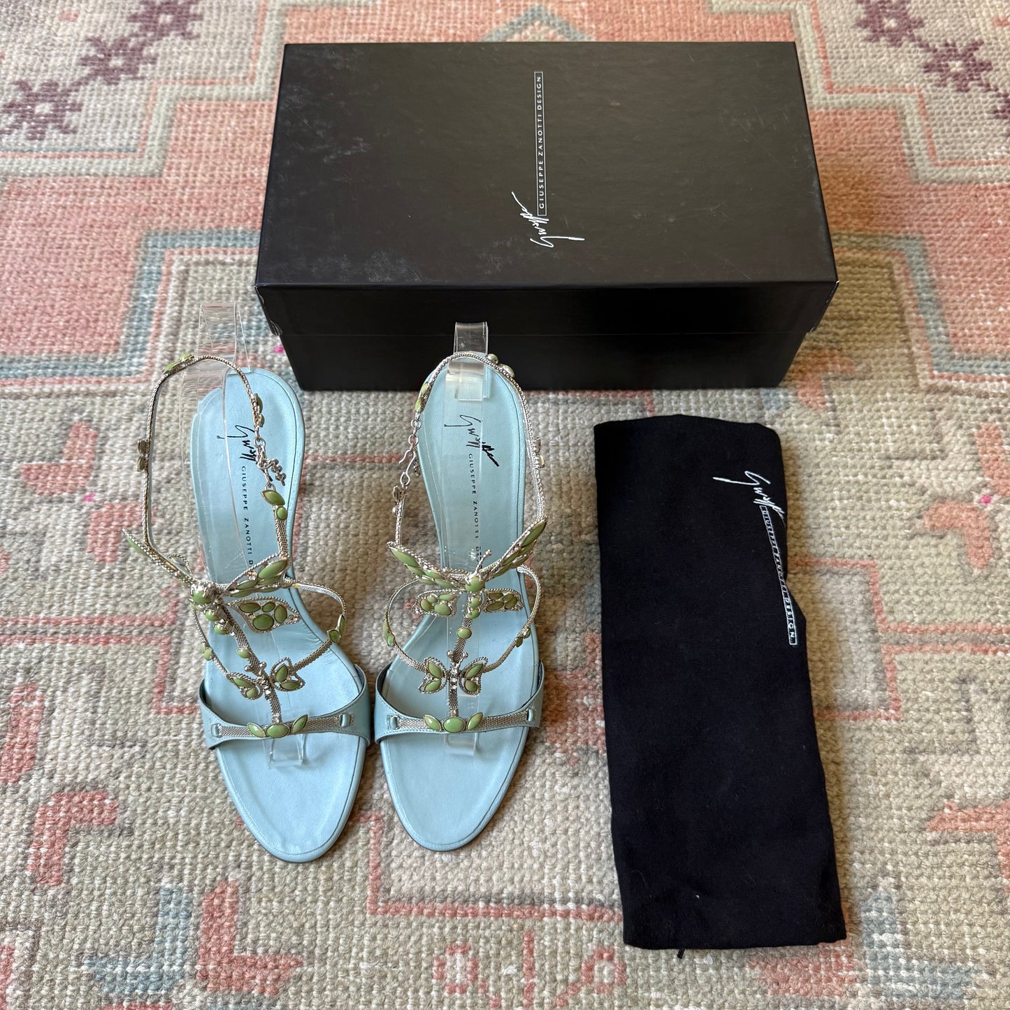 S/S2001 Giuseppe Zanotti Butterfly Sandals - US 7-7.5