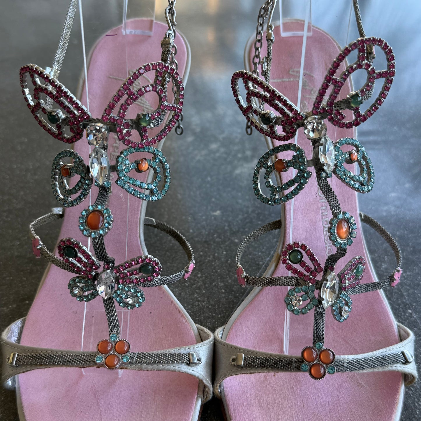 00s Giuseppe Zanotti Butterfly Sandals - US 6.5-7