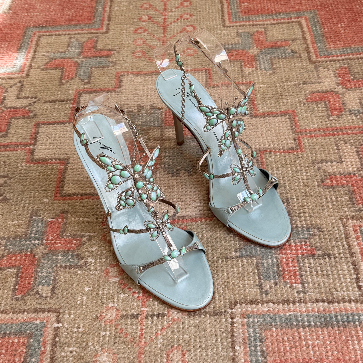 S/S2001 Giuseppe Zanotti Butterfly Sandals - US 8