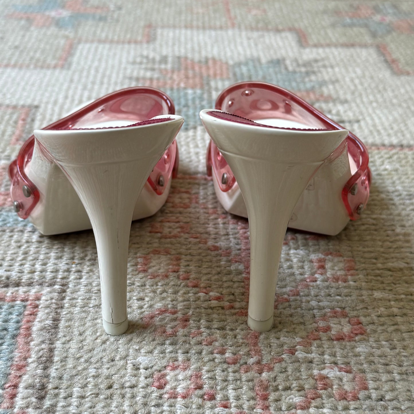 S/S2004 Galliano Dior Jelly Mules - US 7.5