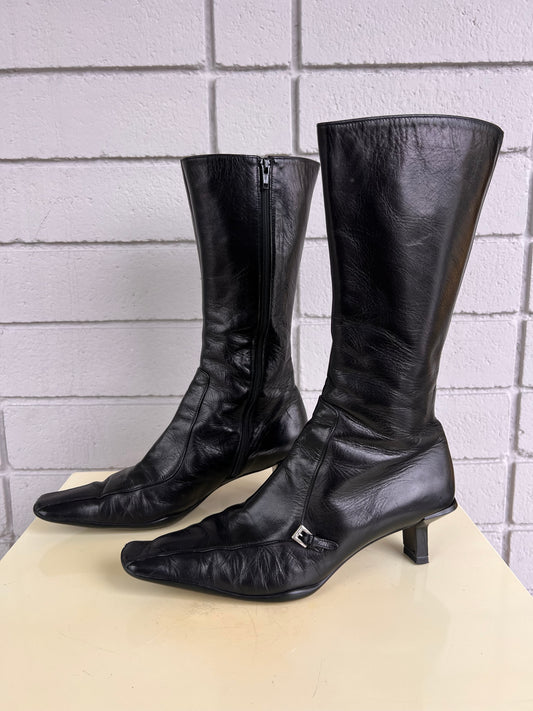 Vintage Prada Buckle Boots 39.5