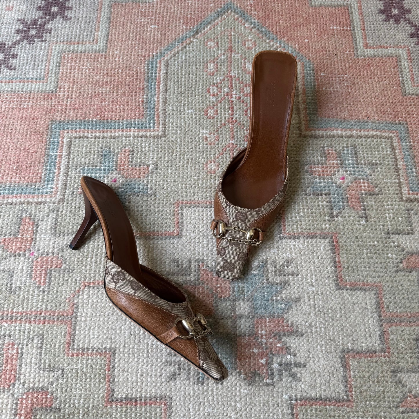 F/W2003 Tom Ford Gucci Horsebit Mules - US 8.5-9