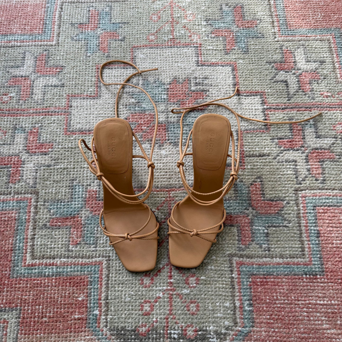 S/S2002 Tom Ford Gucci Bamboo Sandals - US 6.5-7