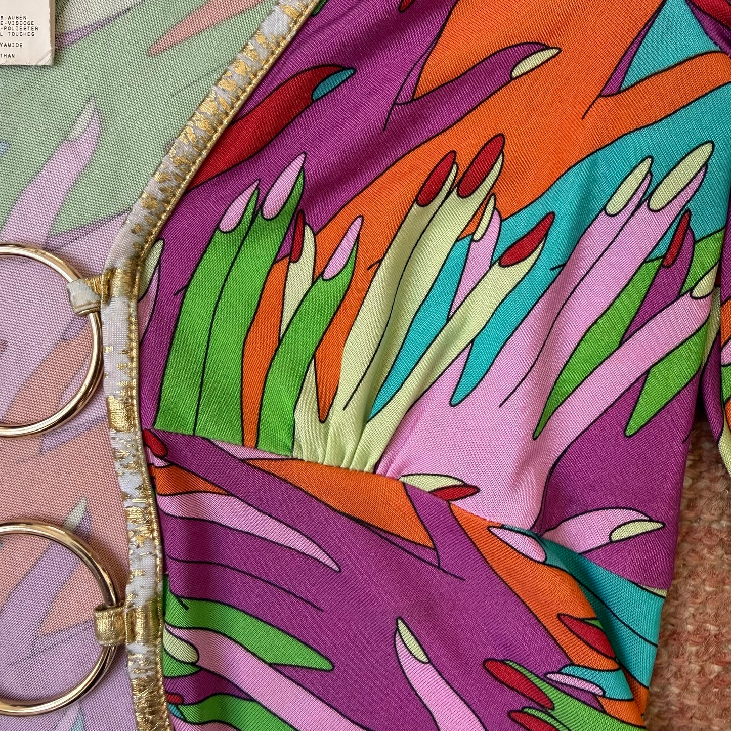 Spring 2005 D&G Hands Print Cutout Top