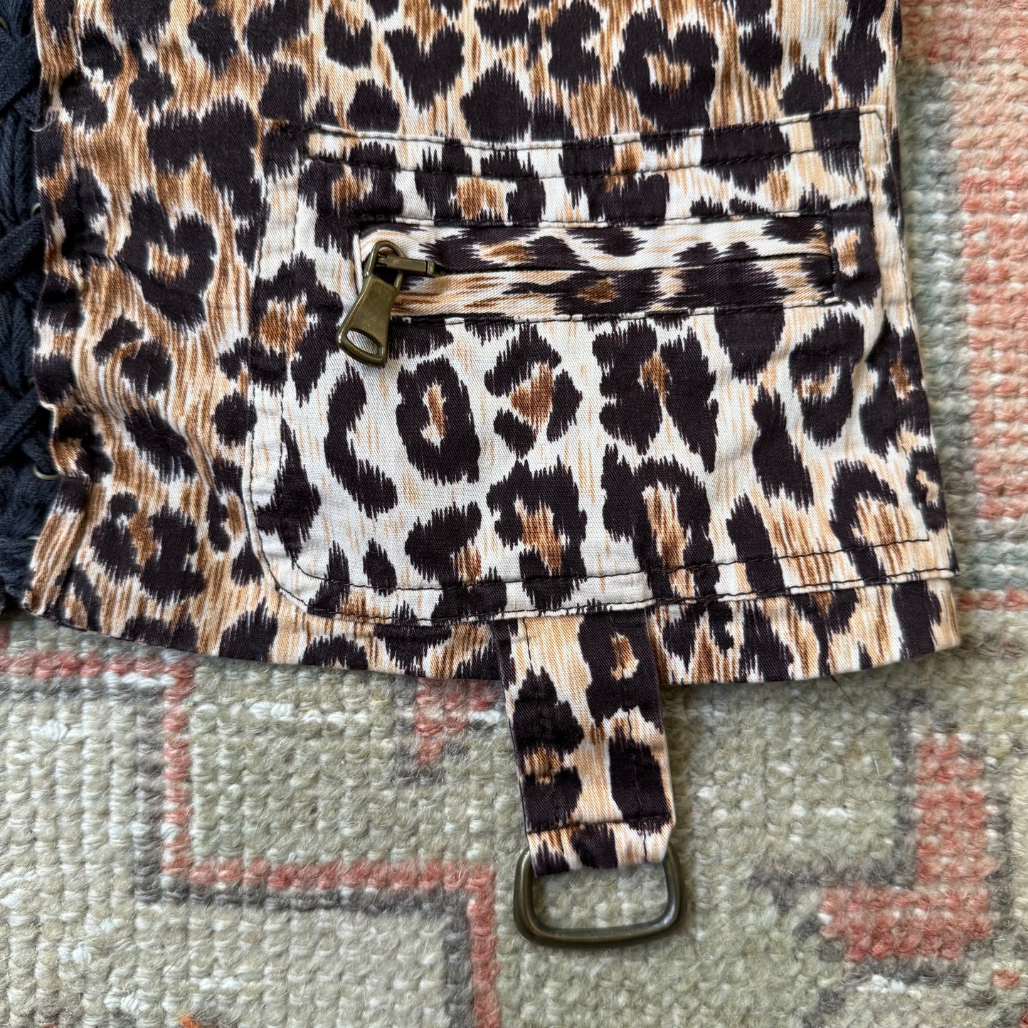 F/W2004 D&G Leopard Corset Top