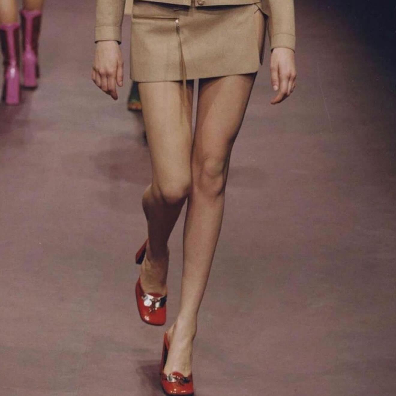 Prada FW99 Python Tasseled Pumps - US 7-7.5