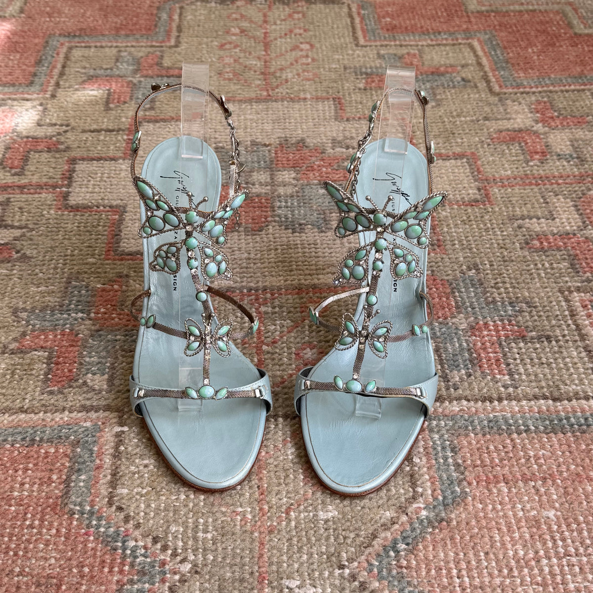 S/S2001 Giuseppe Zanotti Butterfly Sandals - US 8