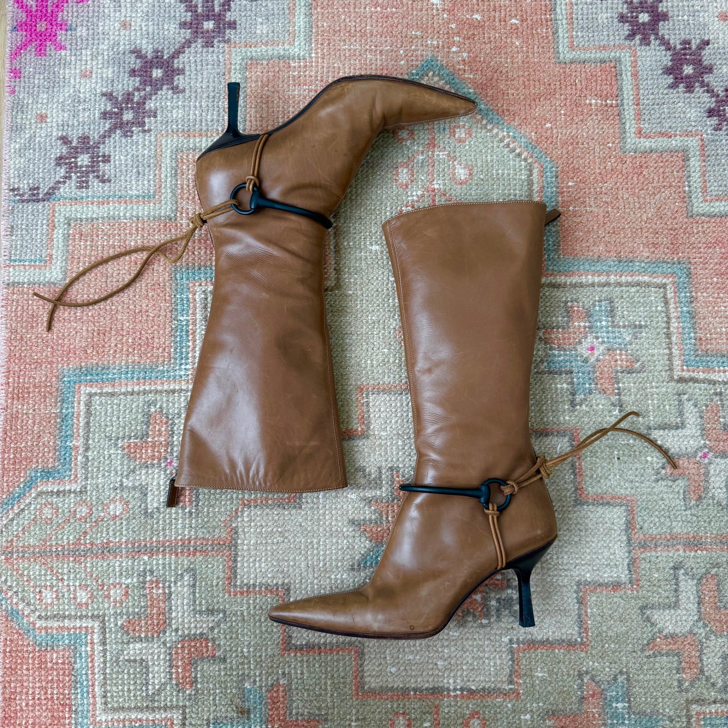 F/W1999 Tom Ford Gucci Horsebit Boots - US 6