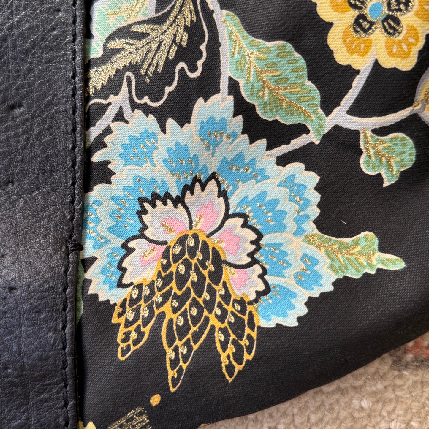 S/S2003 Roberto Cavalli Chinoiserie Shoulder Bag