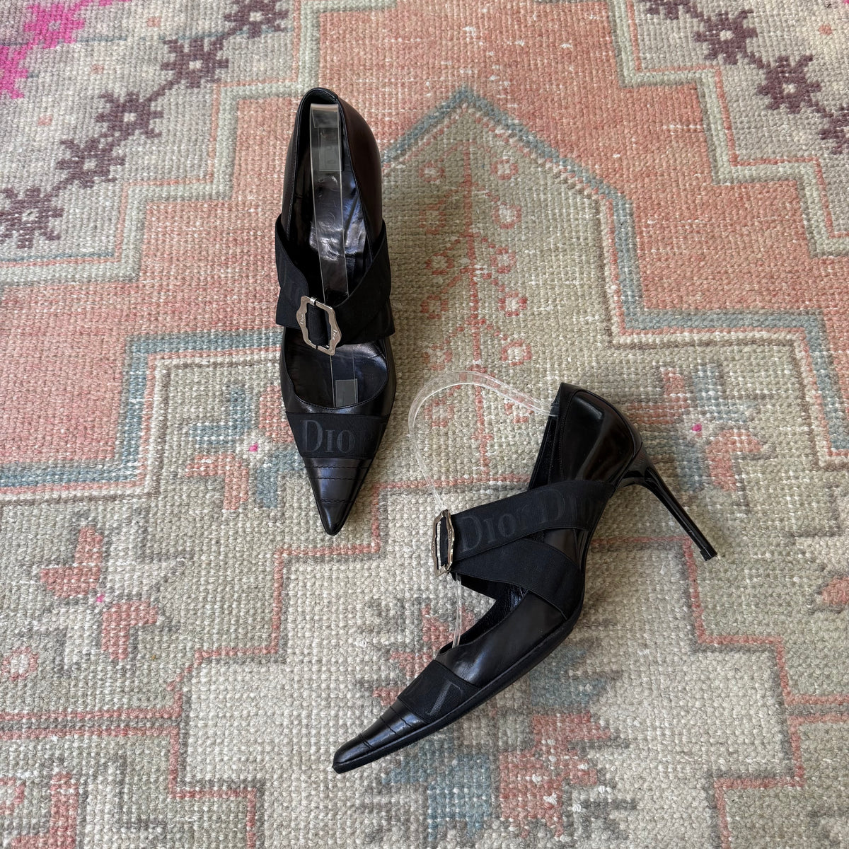 F/W2004 Galliano Dior Bondage Pumps - US 7.5