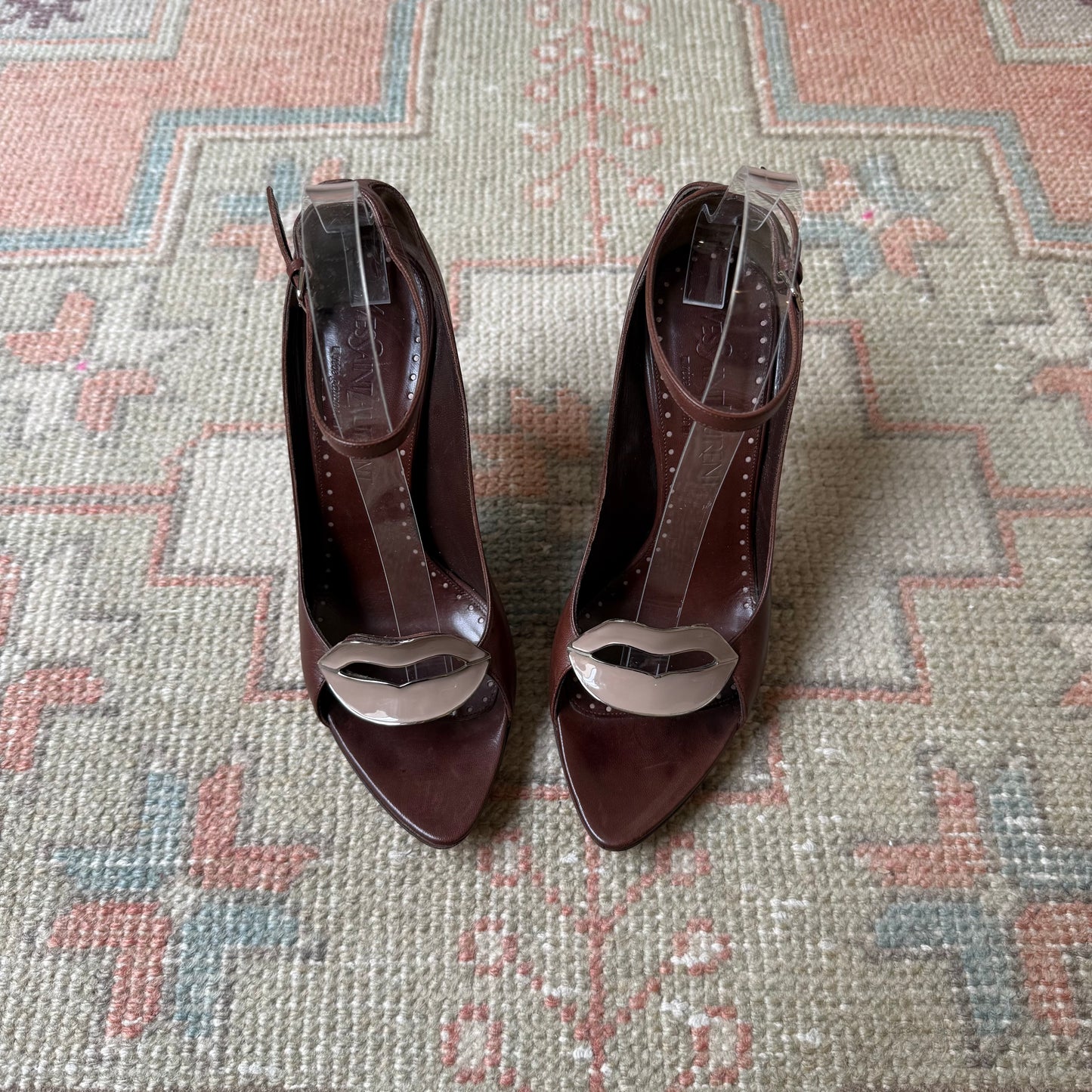 Tom Ford Yves Saint Laurent S/S2003 Dali Lip Heels - US 7.5