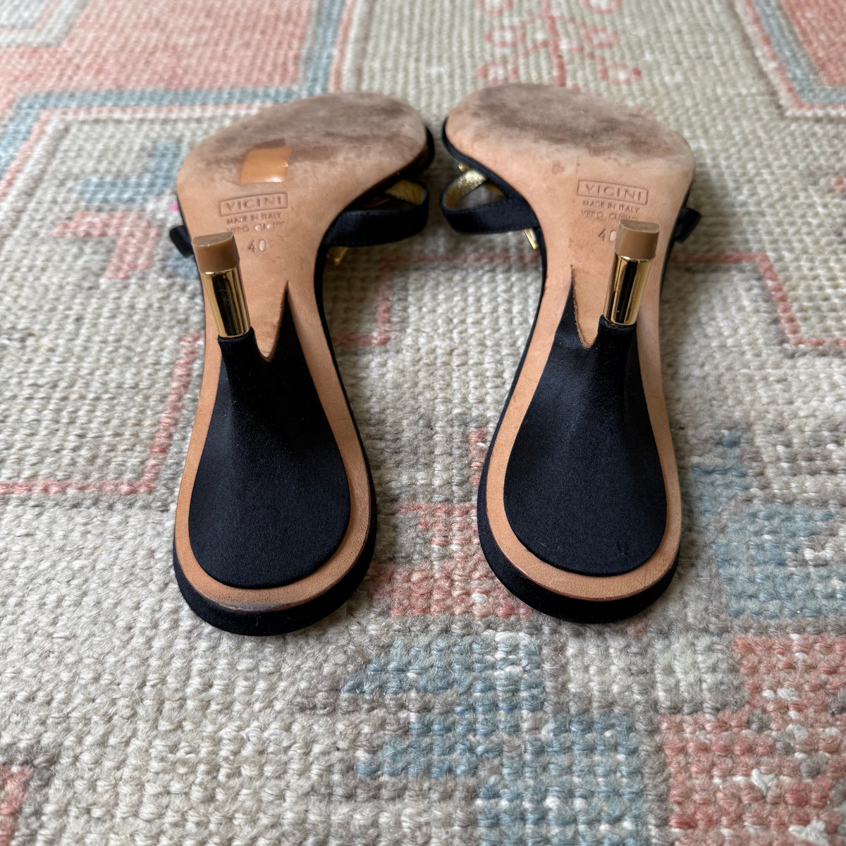 Y2K Giuseppe Zanotti Jeweled Flower Sandals - US 9.5-10