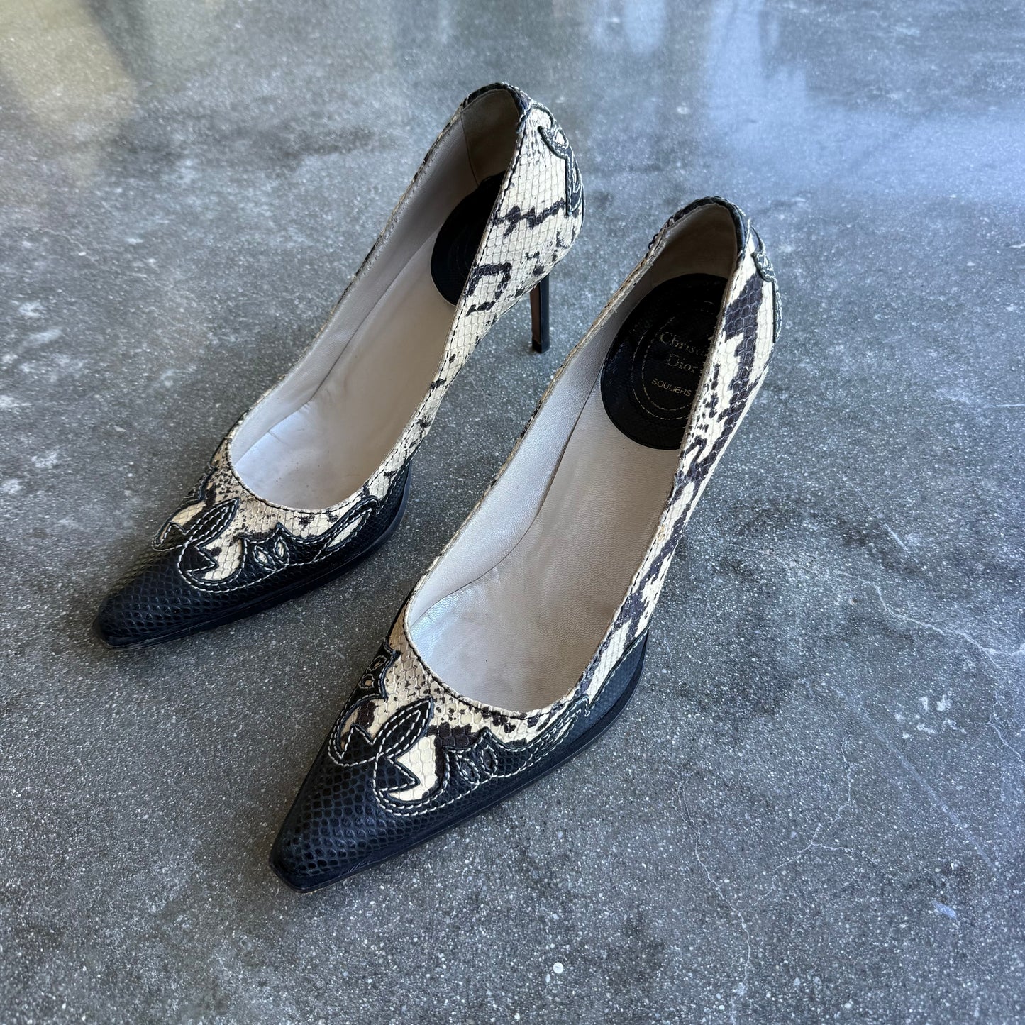 John Galliano Christian Dior Western Pumps - US 10