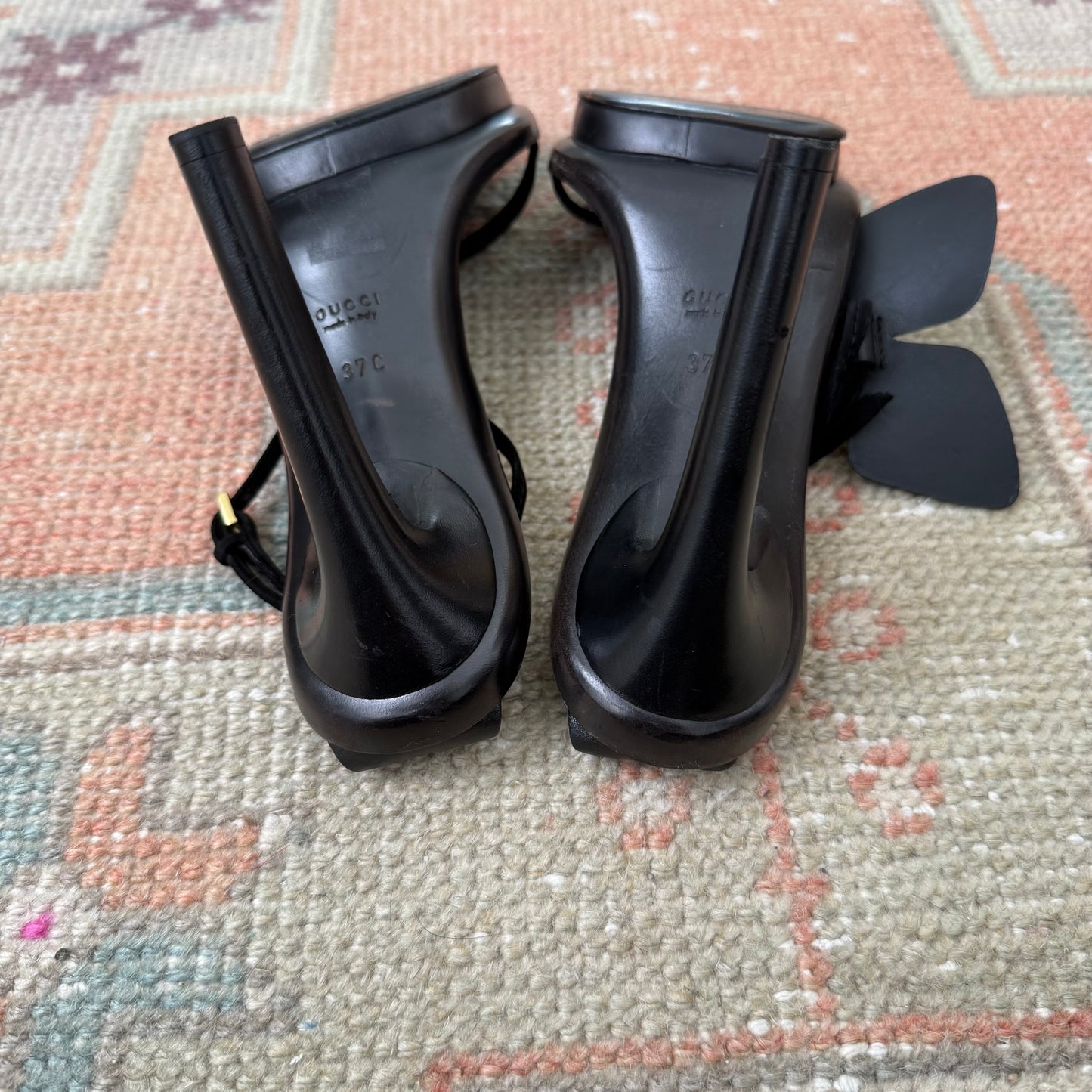 S/S2002 Tom Ford Gucci Butterfly Sandals - US 7.5