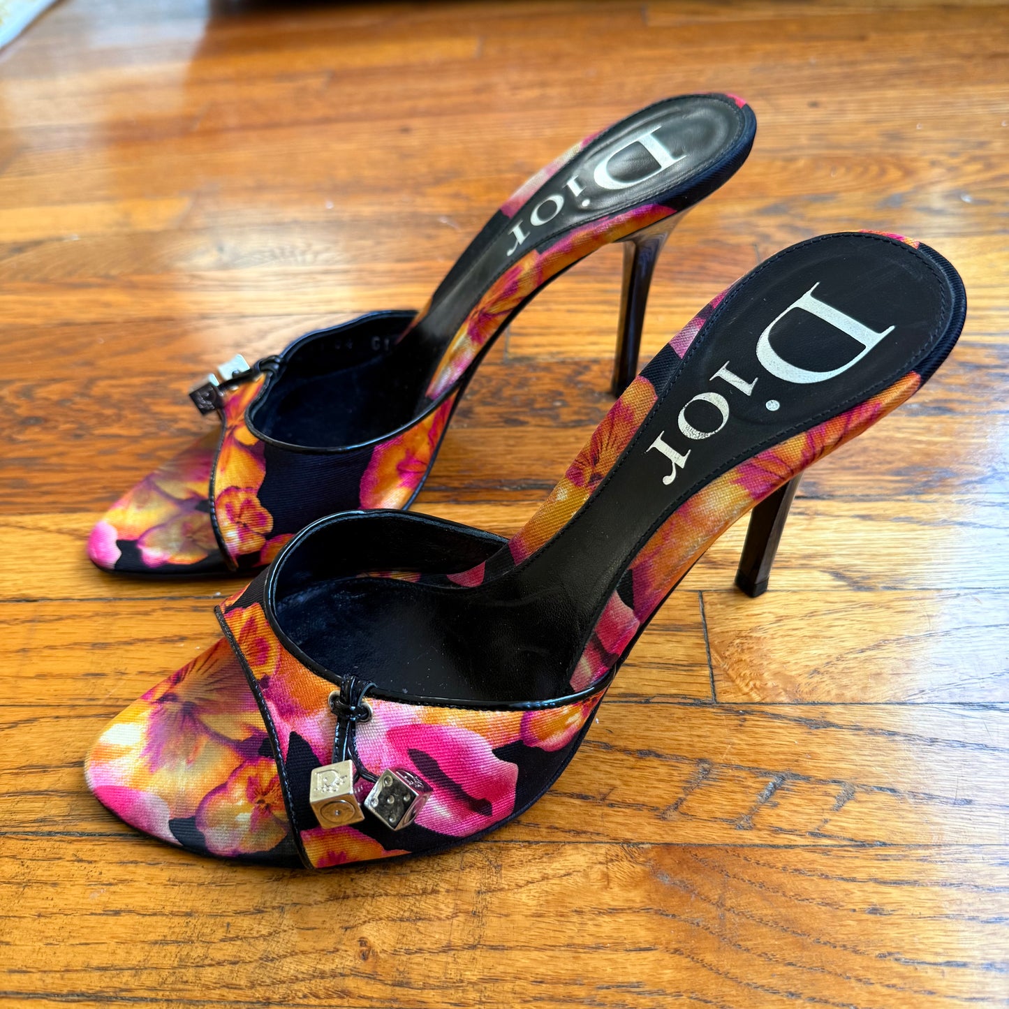 S/S2006 Galliano Dior Lip Dice Mules - US 8