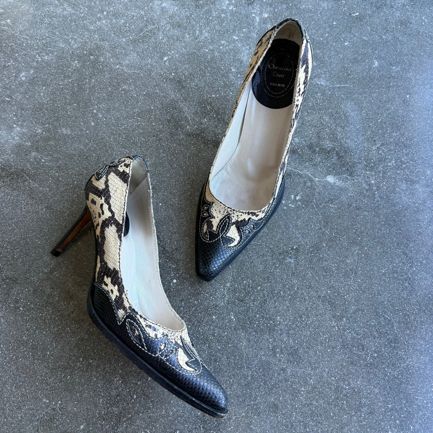 John Galliano Christian Dior Western Pumps - US 10