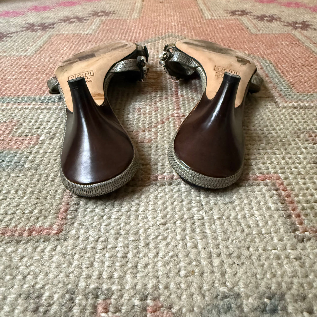 Y2K Giuseppe Zanotti Jeweled Mules - US 8