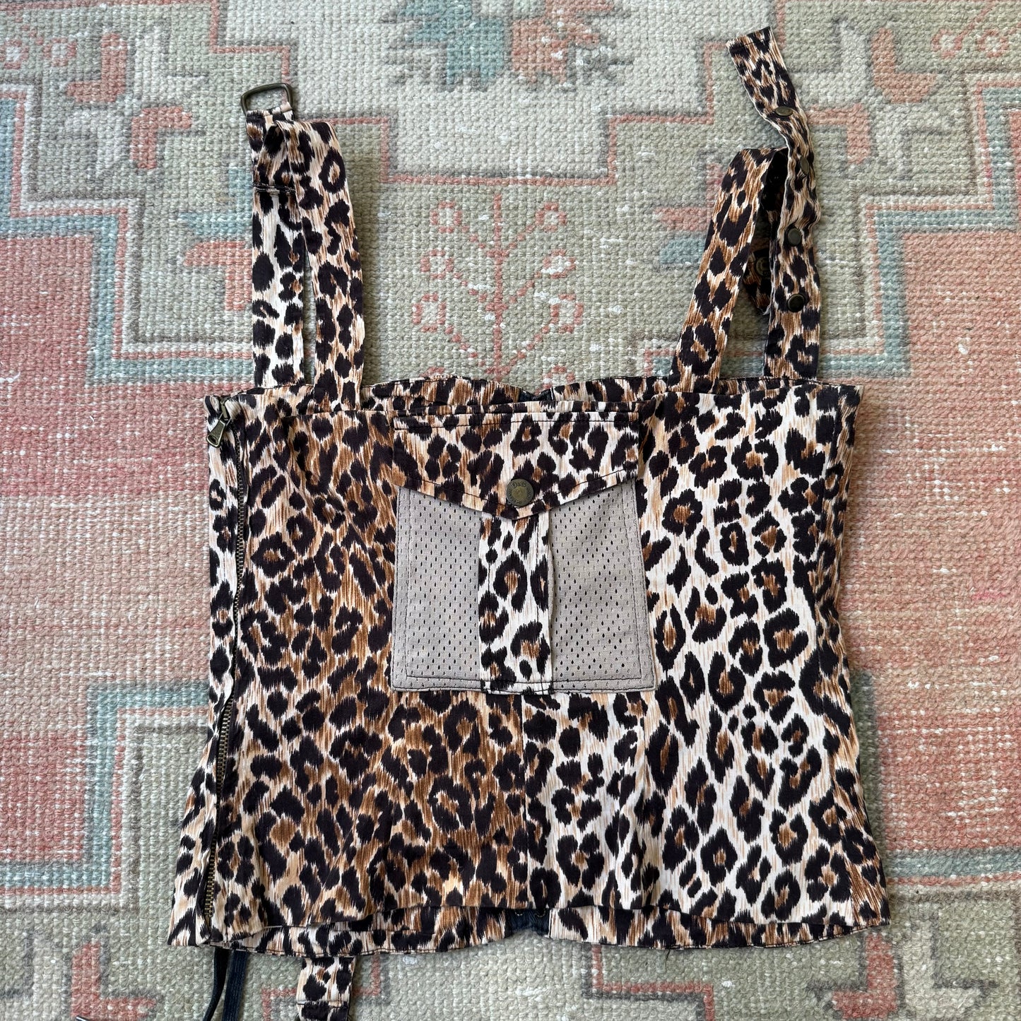 F/W2004 D&G Leopard Corset Top