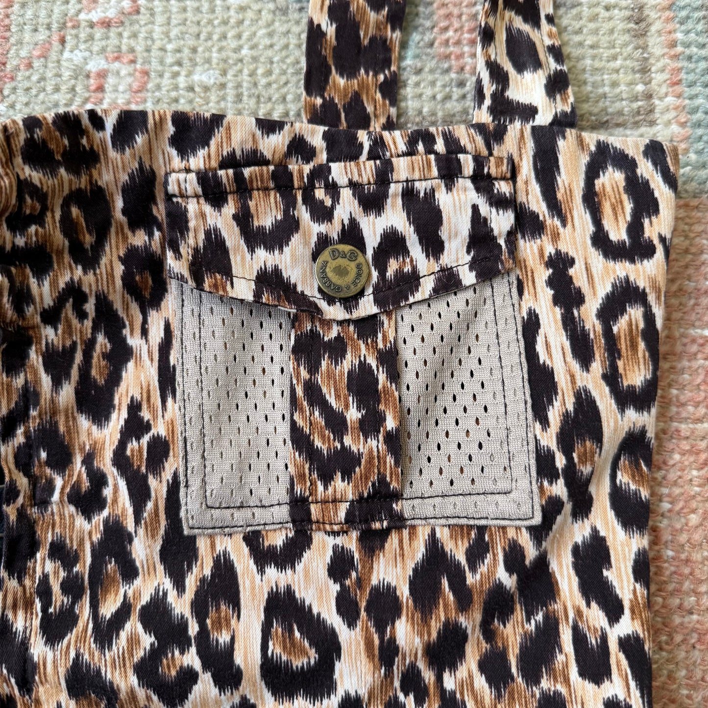 F/W2004 D&G Leopard Corset Top