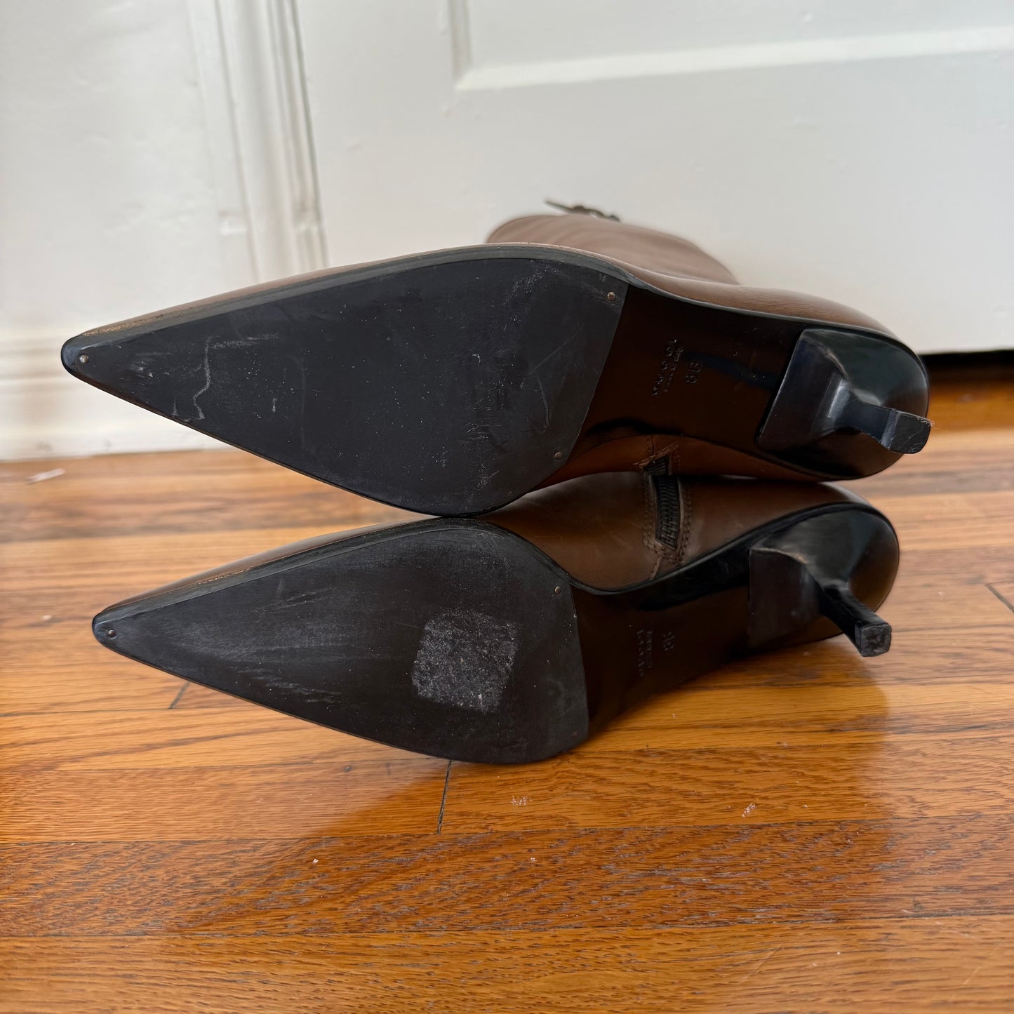 F/W2000 Tom Ford Gucci Cognac Boots - US 7