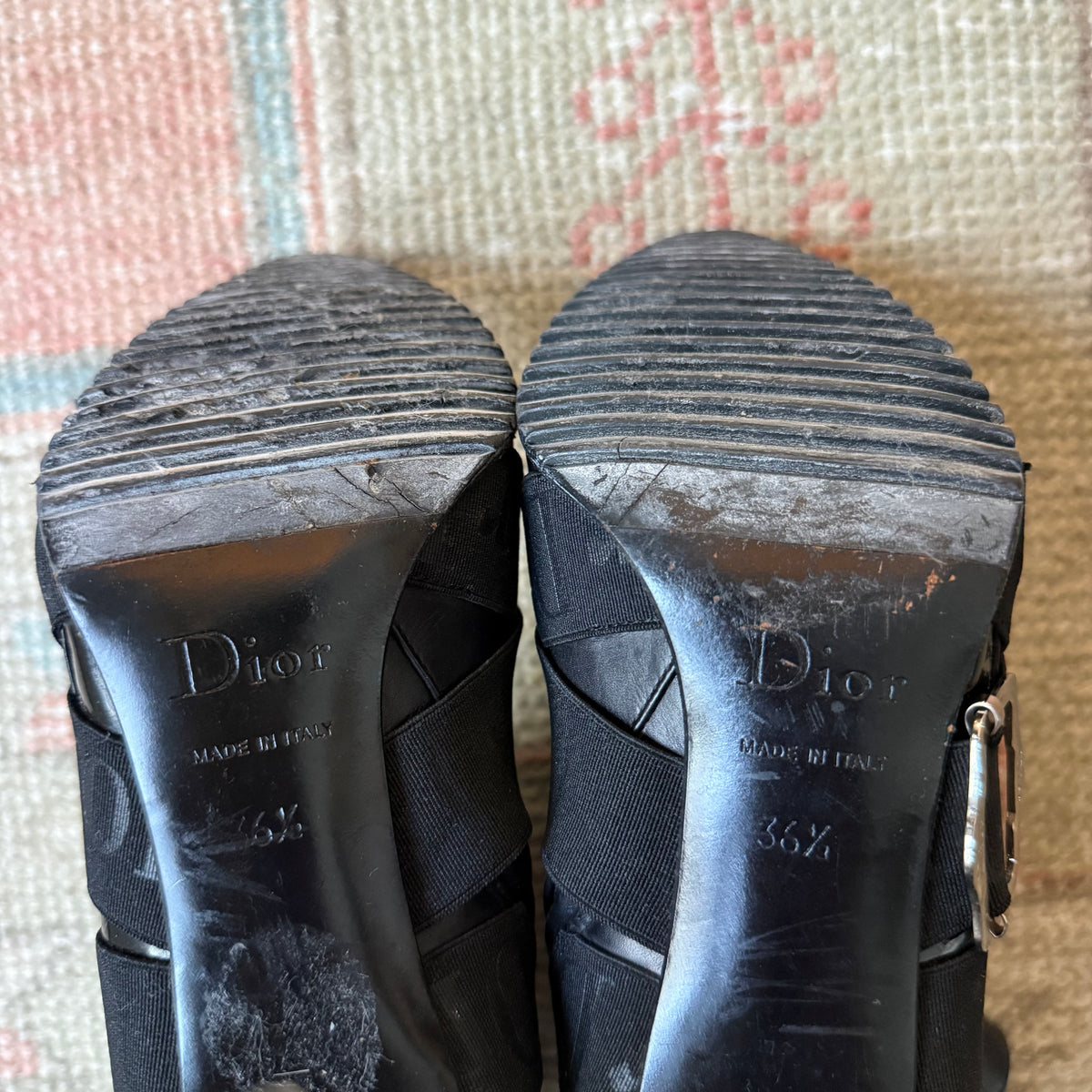 F/W2004 Galliano Dior Bondage Boots - US 6.5-7