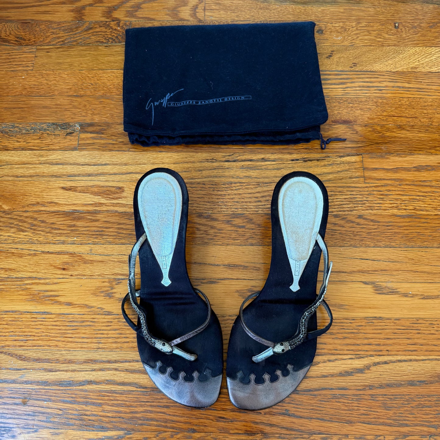 00s Giuseppe Zanotti Snake Sandal - US 8