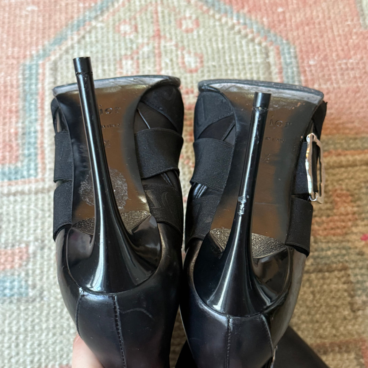 F/W2004 Galliano Dior Bondage Boots - US 6.5-7