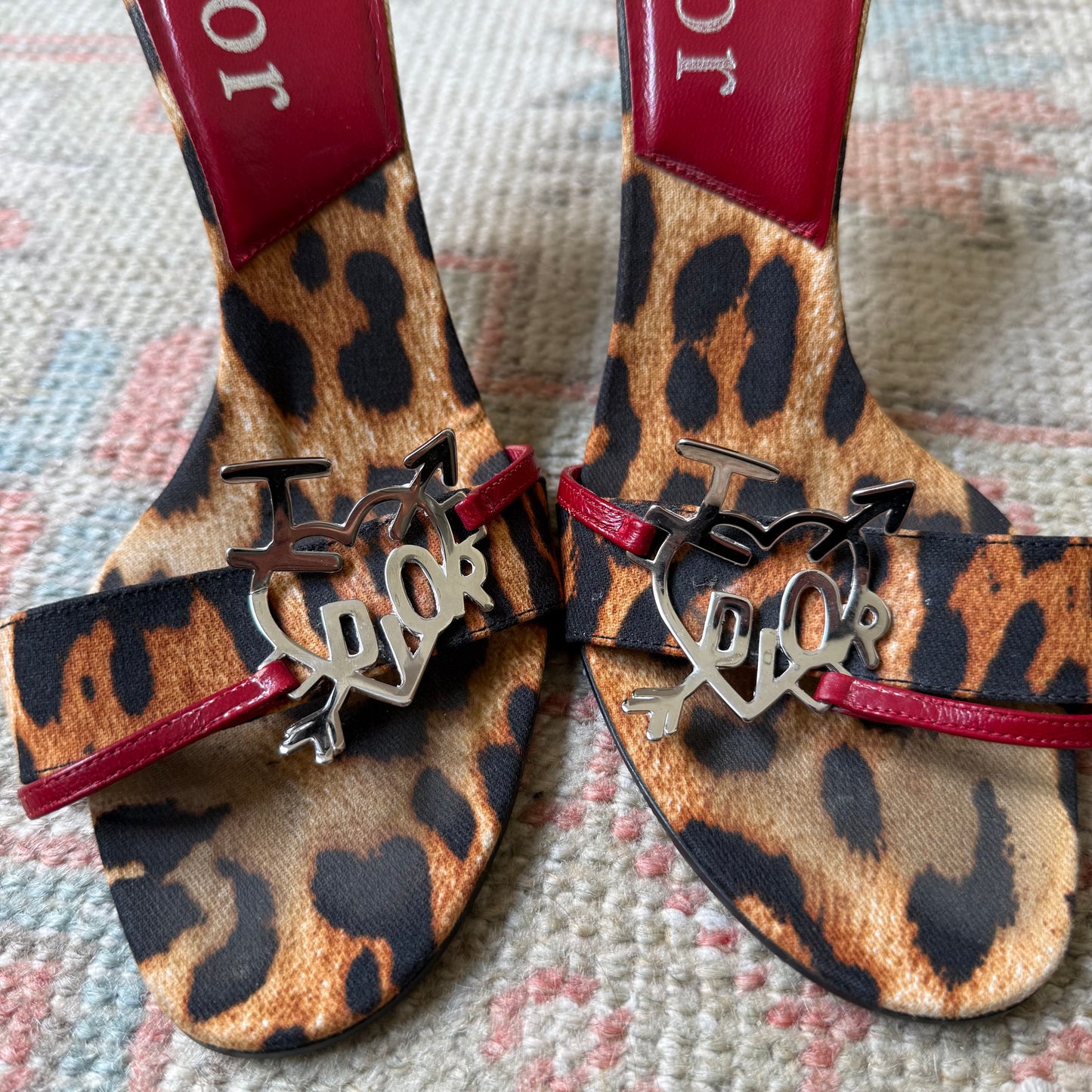 F/W2004 Galliano “I Love Dior” Sandals - US 8