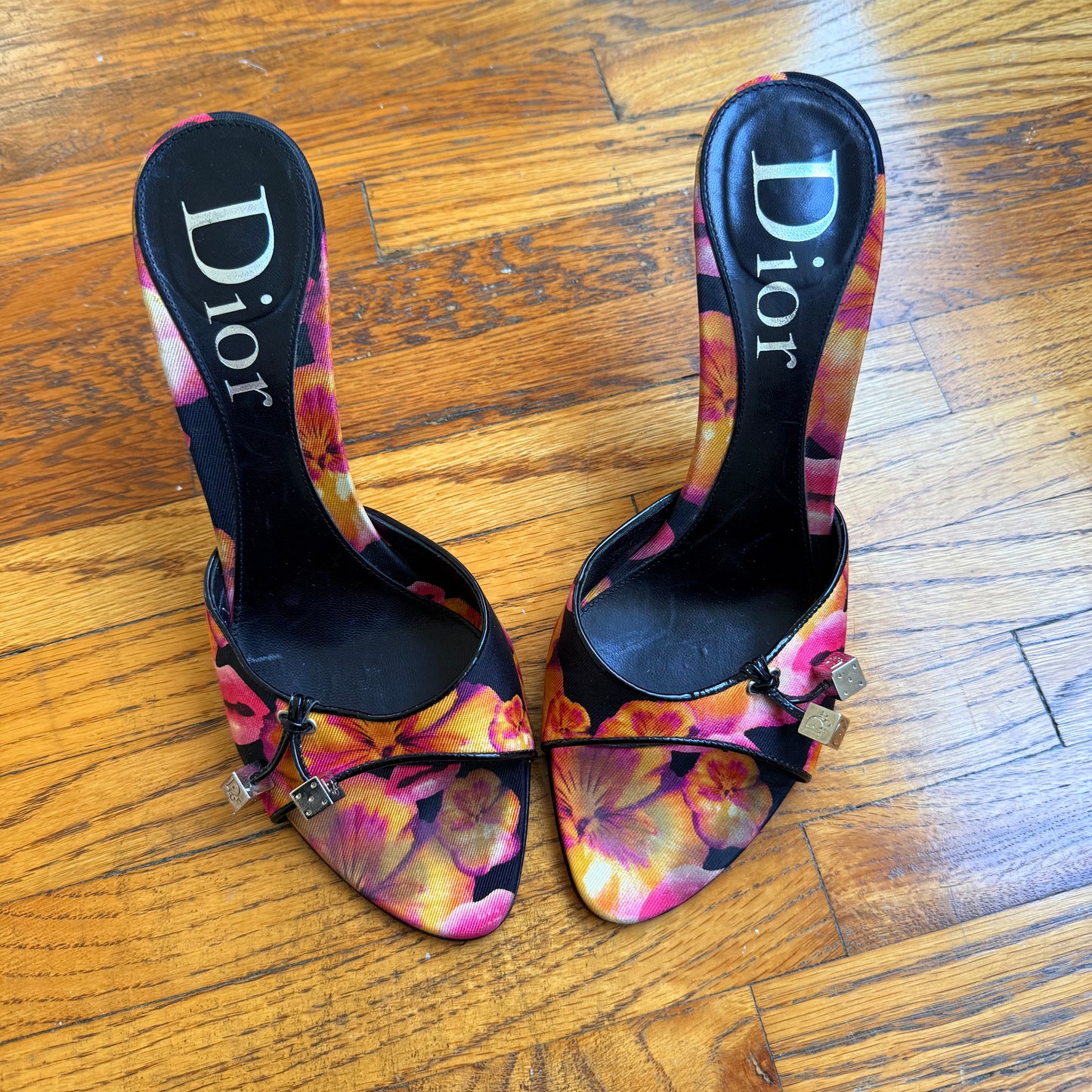S/S2006 Galliano Dior Lip Dice Mules - US 8