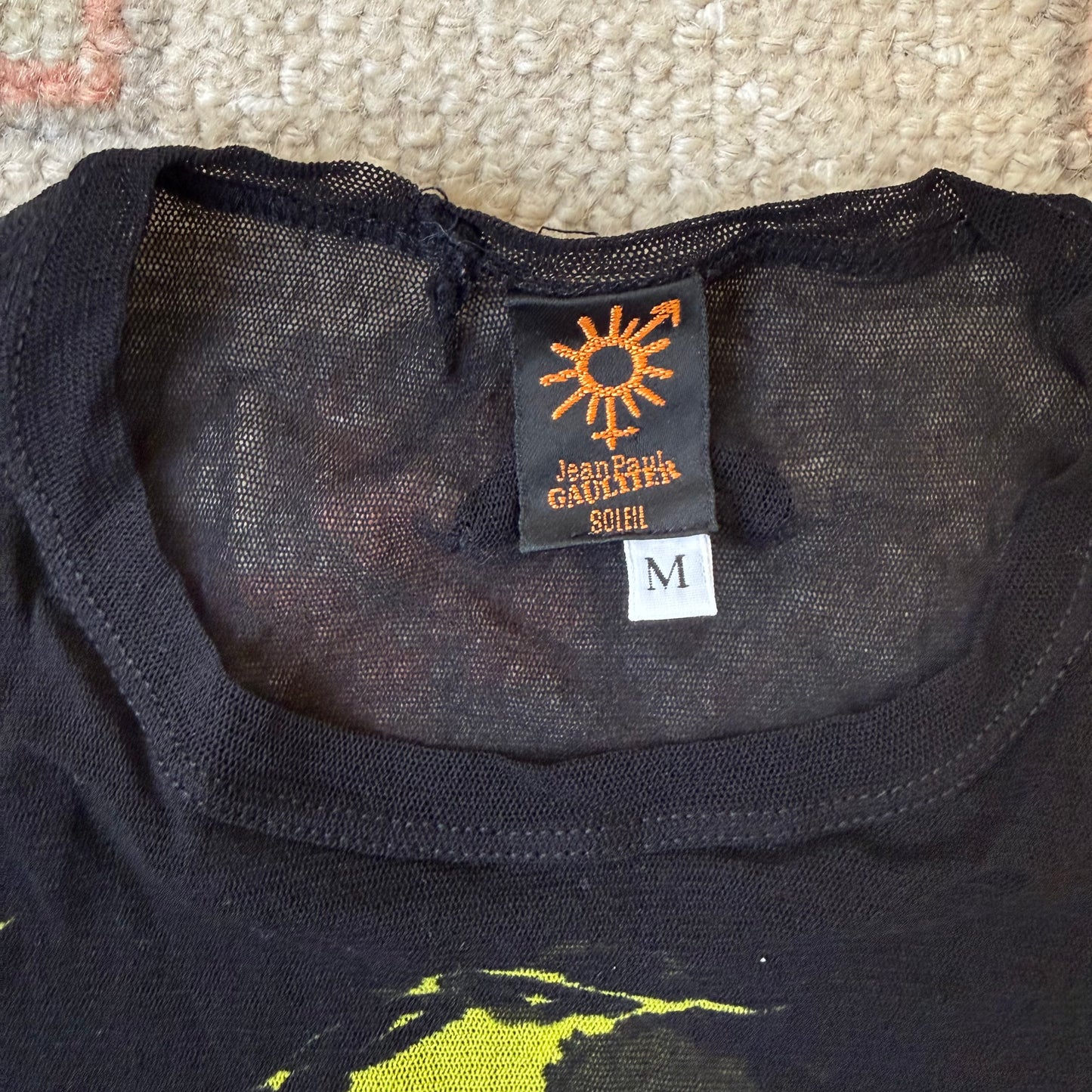 Fall 1999 Jean Paul Gaultier Eagle Mesh Top - S-L