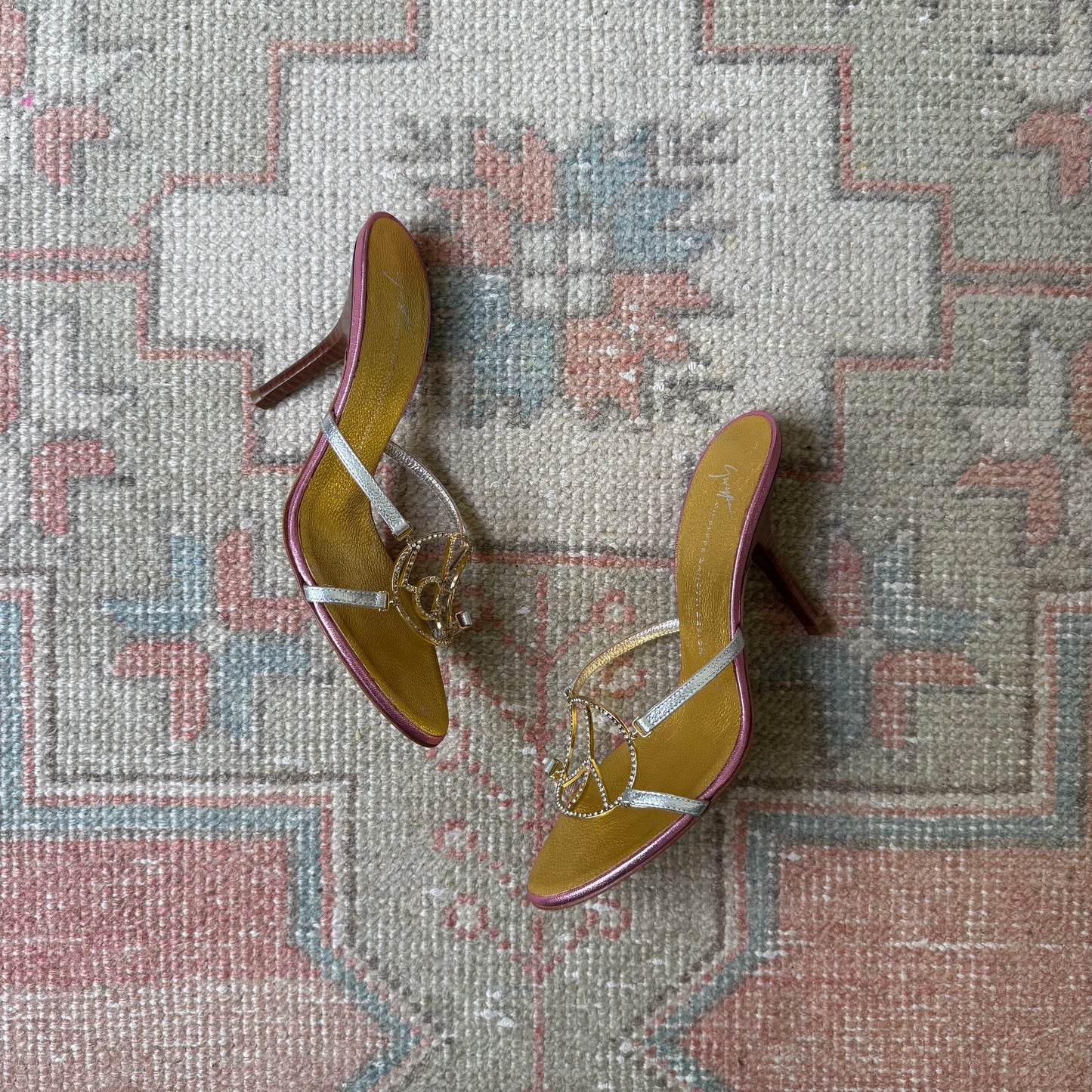 S/S2005 Giuseppe Zanotti Peace and Love Sandals - US 7