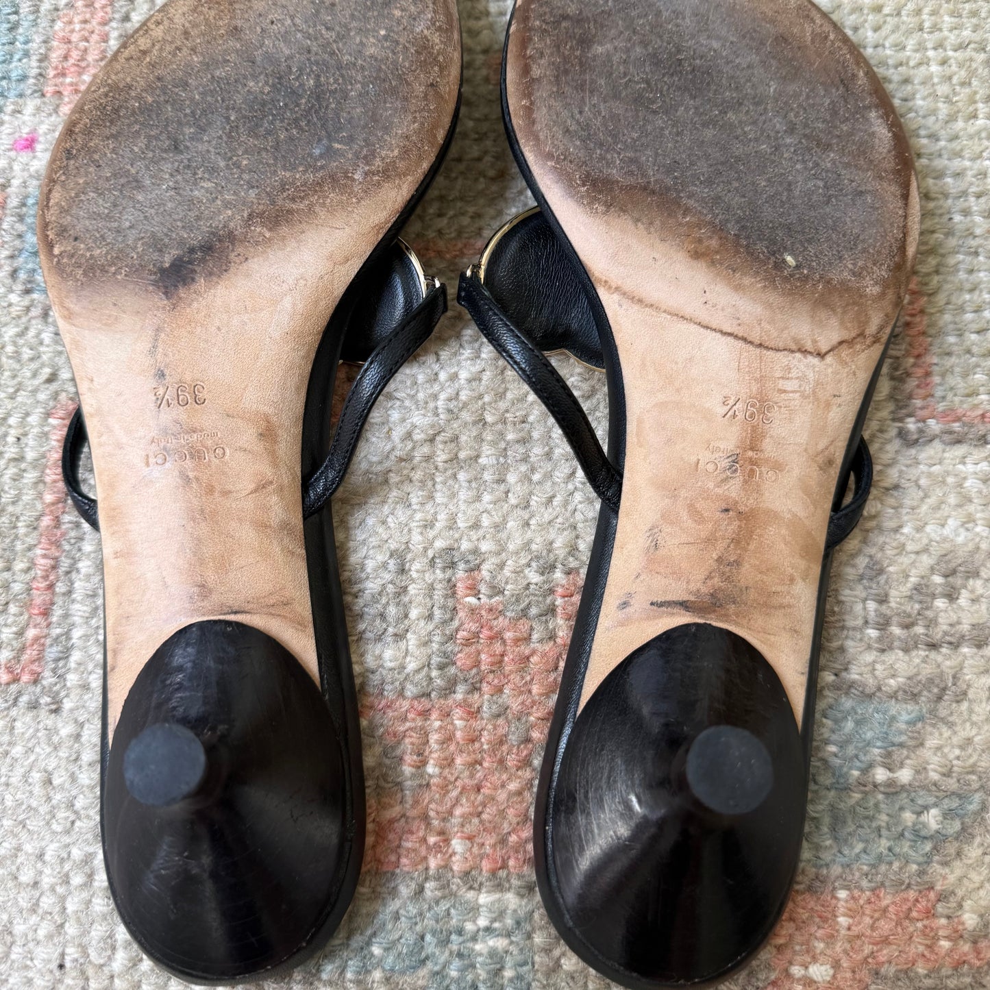 S/S2002 Tom Ford Gucci Heart Sandals - US 8-8.5