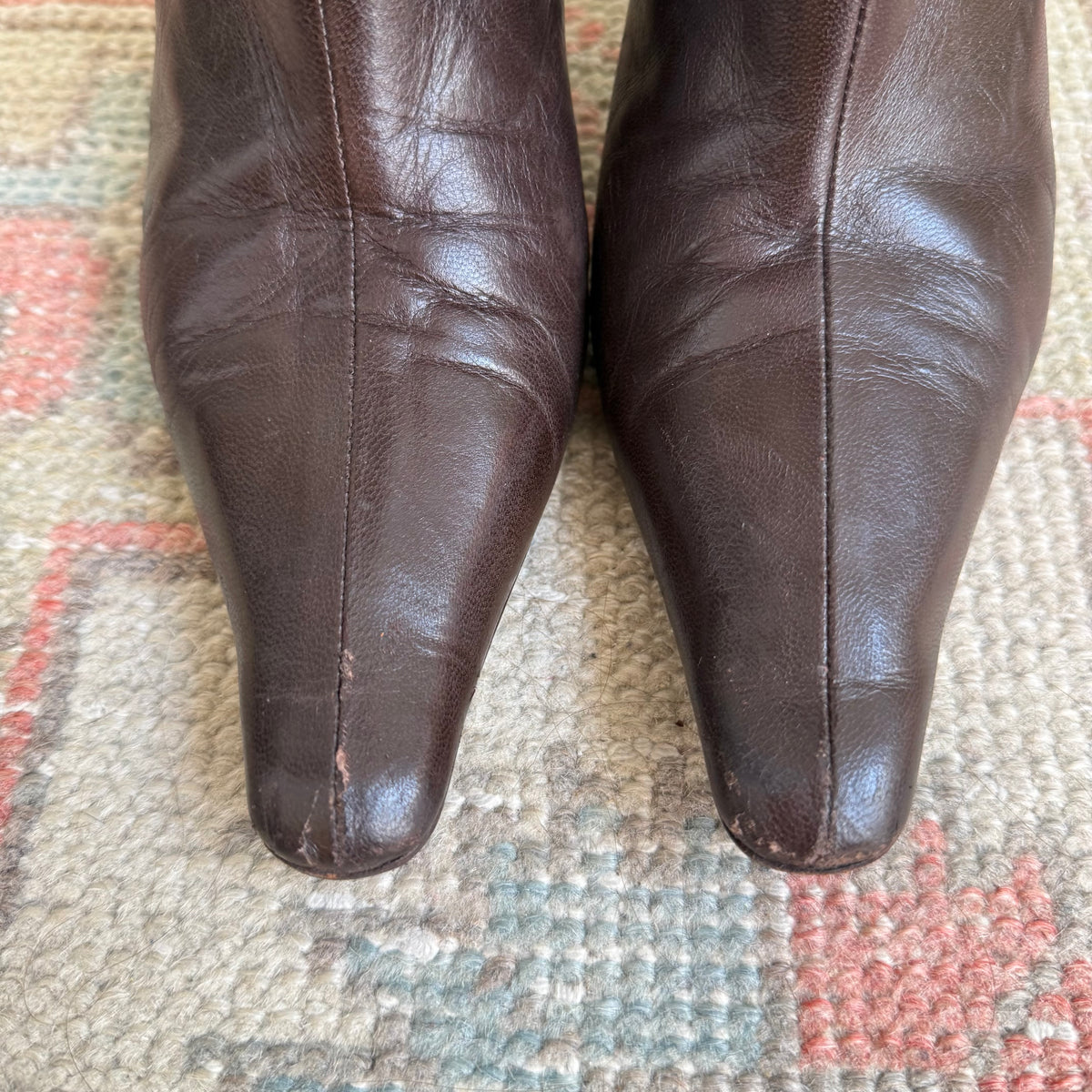 Y2K Jimmy Choo Chocolate Brown Kidd Boots - US 10-10.5