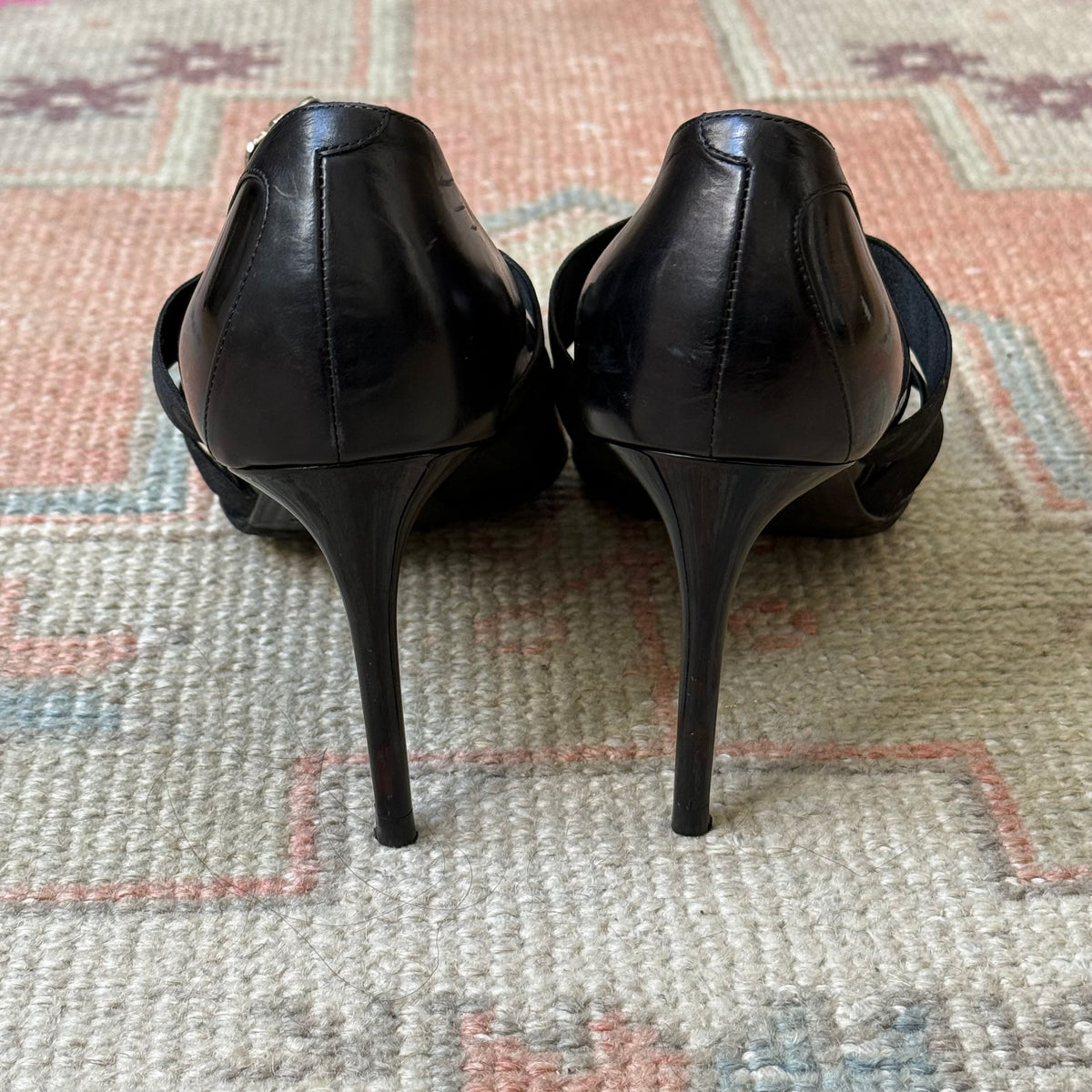F/W2004 Galliano Dior Bondage Pumps - US 7.5